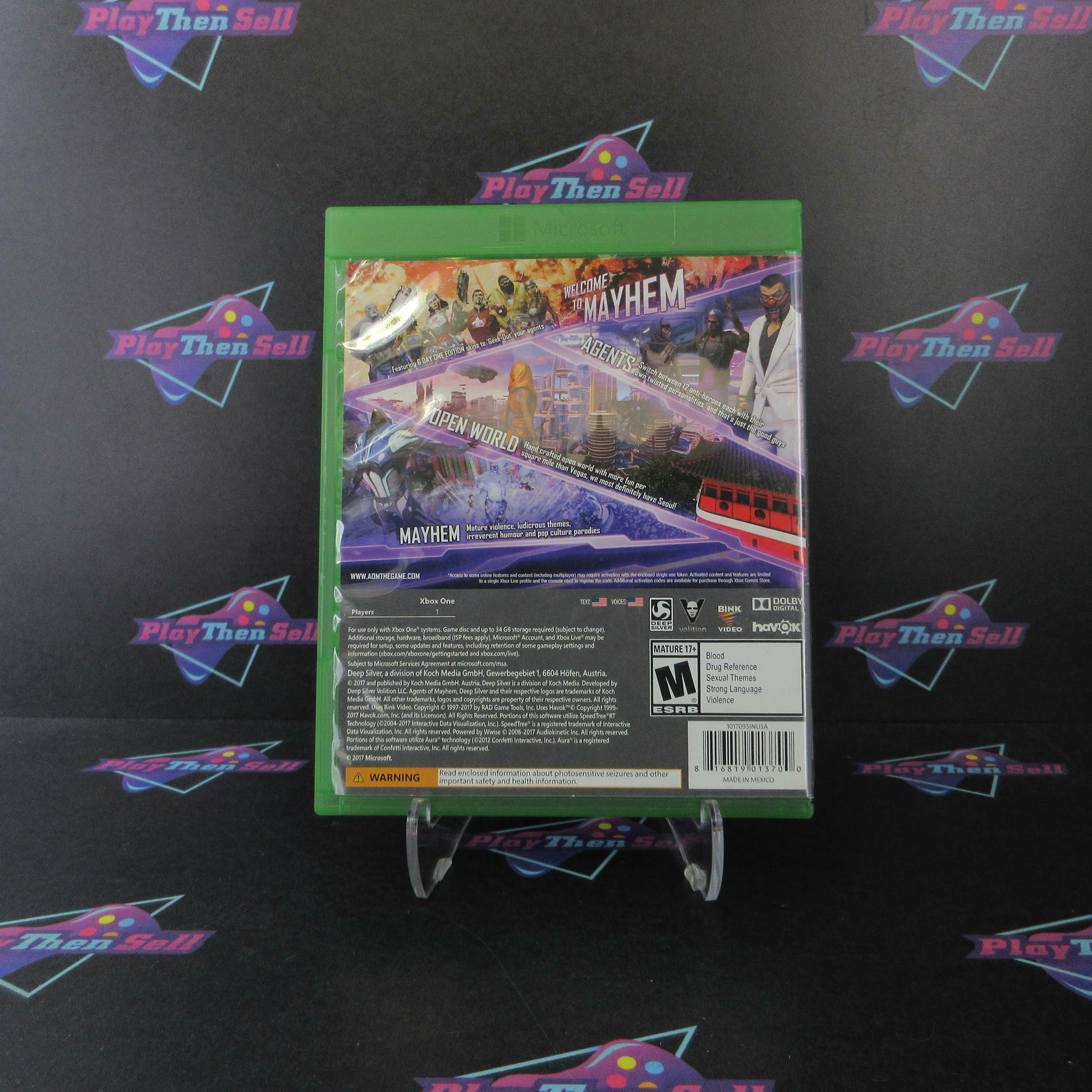 Agents of Mayhem Day One Edition Xbox One AD - Very Good