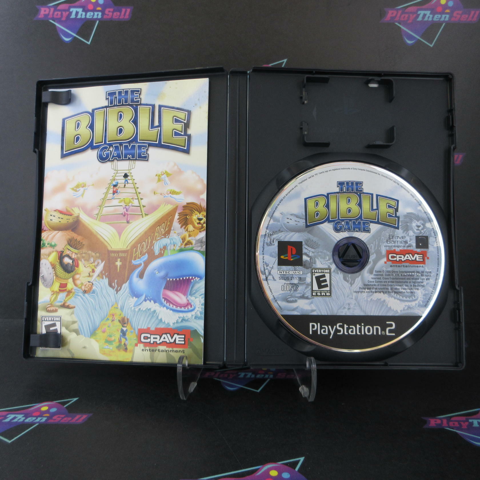 The Bible Game PS2 PlayStation 2 MD Complete CIB - Very Good