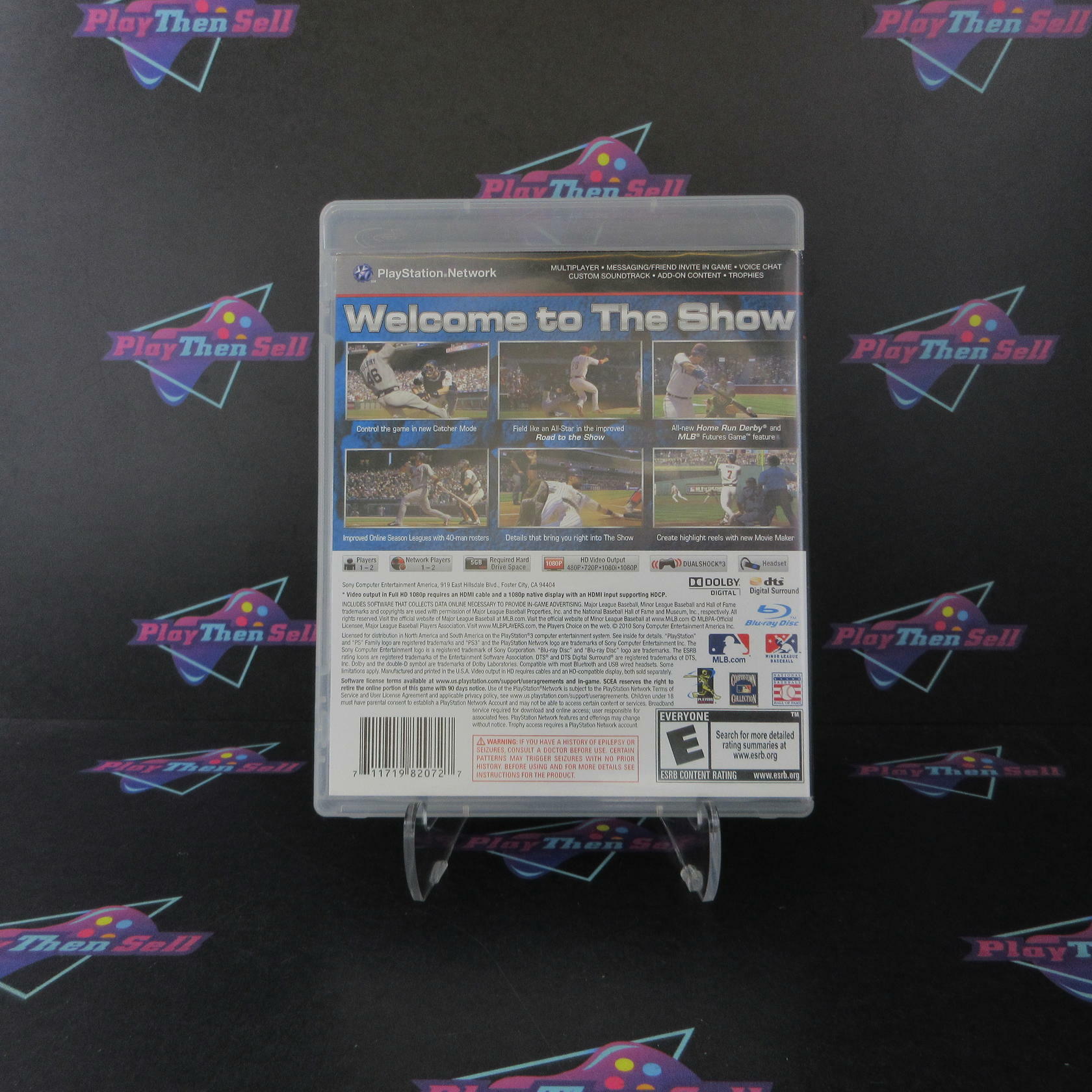 MLB 10 The Show PS3 PlayStation 3 AD/NM - Very Good