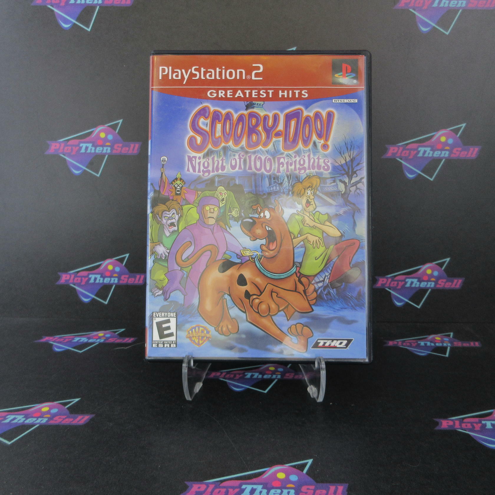 Scooby-Doo Night of 100 Frights GH PS2 PlayStation 2 DD Complete CIB - Very Good