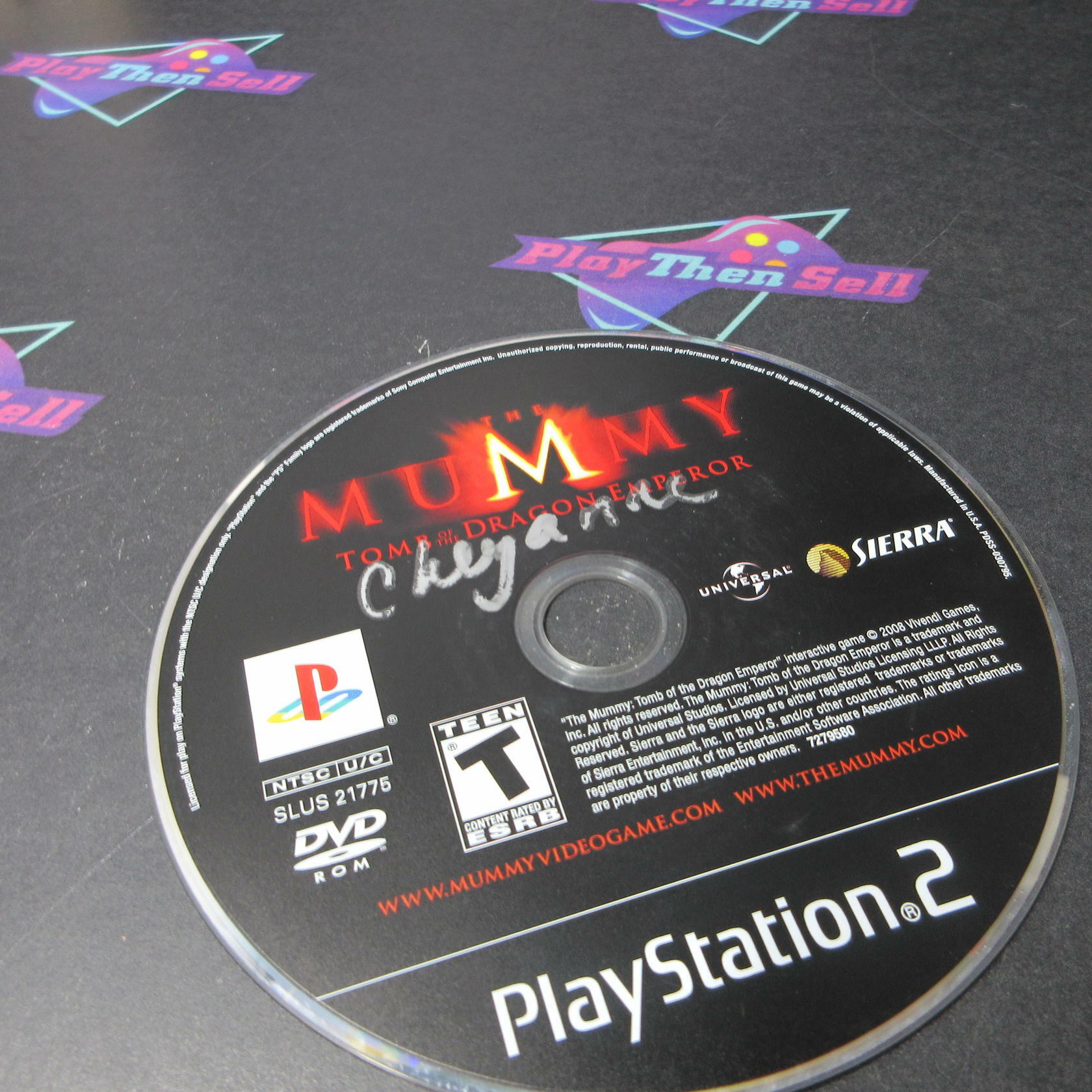 The Mummy Tomb Of The Dragon Emperor PlayStation 2 AD/DD Complete CIB - Very Good