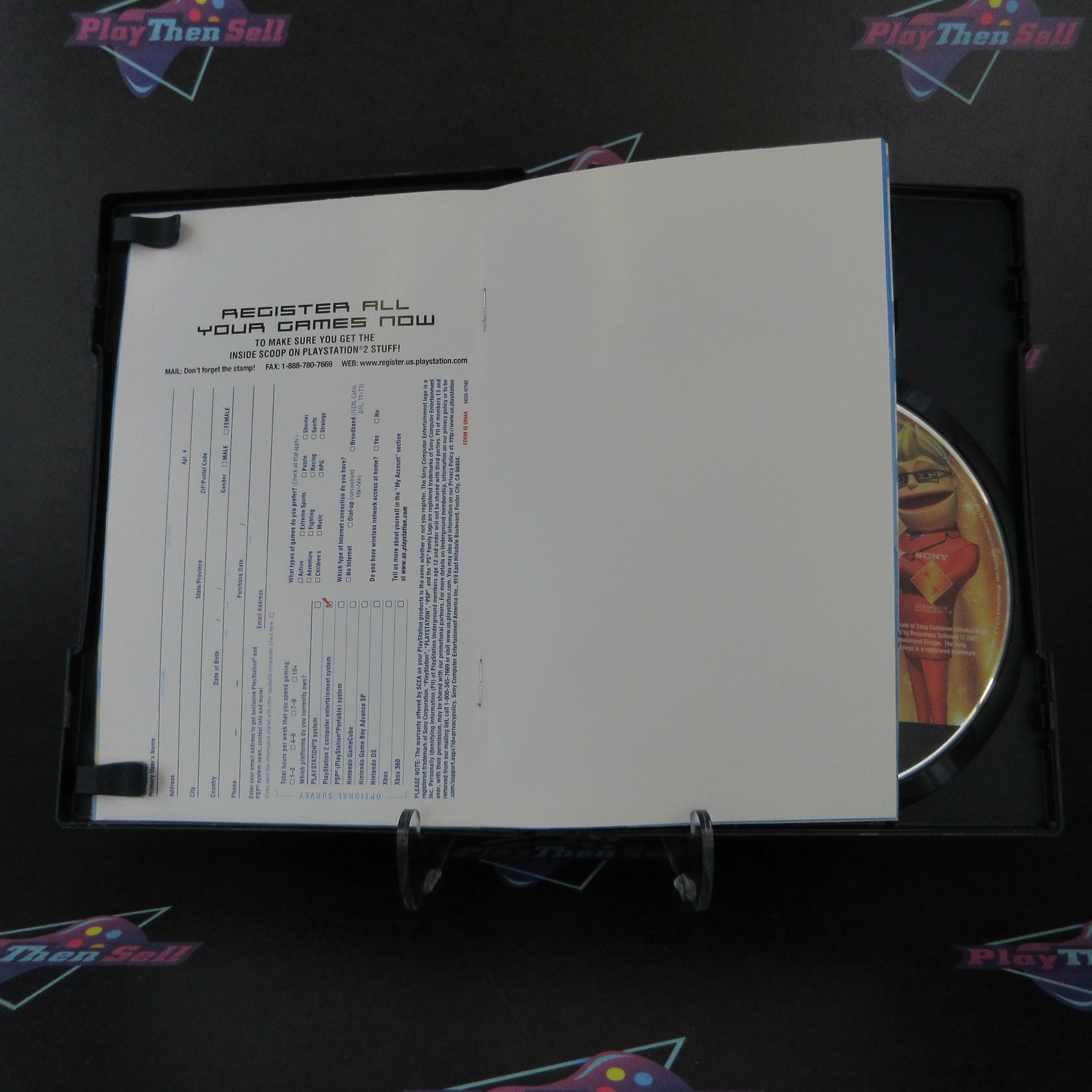 BUZZ The Mega Quiz PS2 PlayStation 2 DD + Reg Card Complete CIB - Very Good