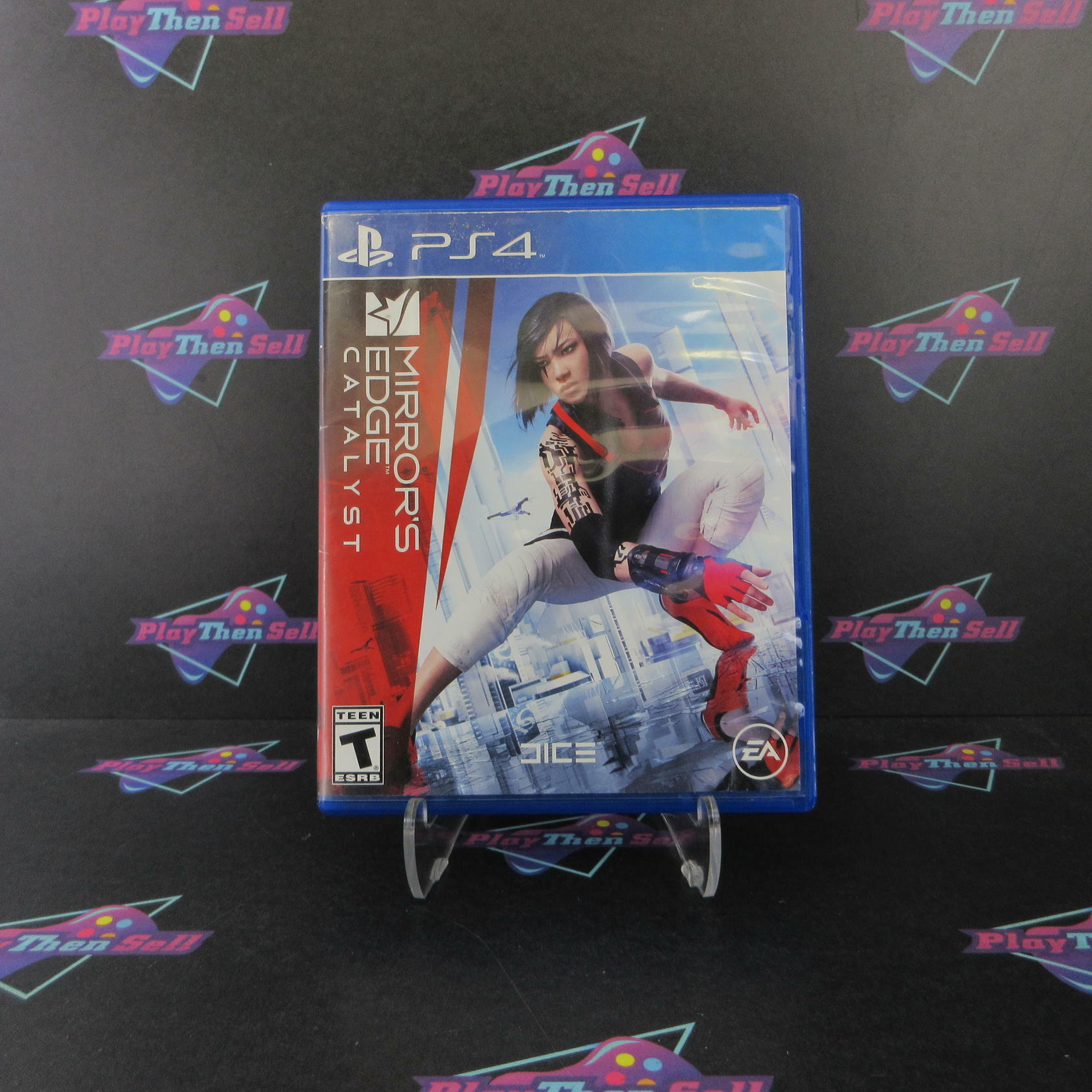 Mirrors Edge Catalyst PS4 PlayStation 4 AD Complete CIB - Very Good