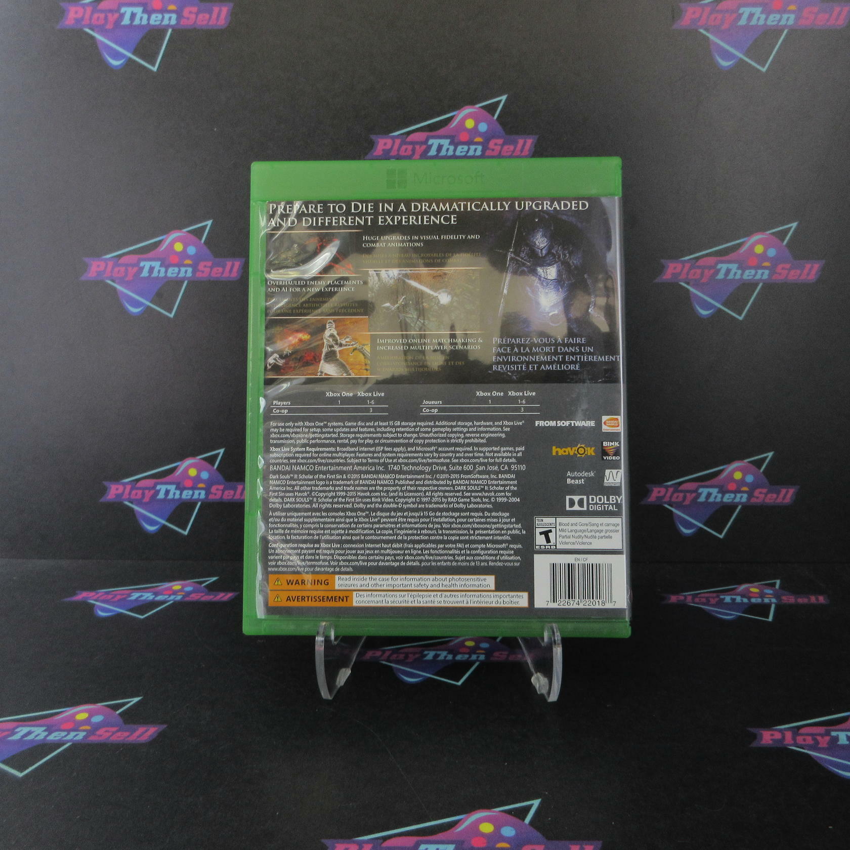 Dark Souls II Scholar of the First Sin Xbox One AD - Very Good