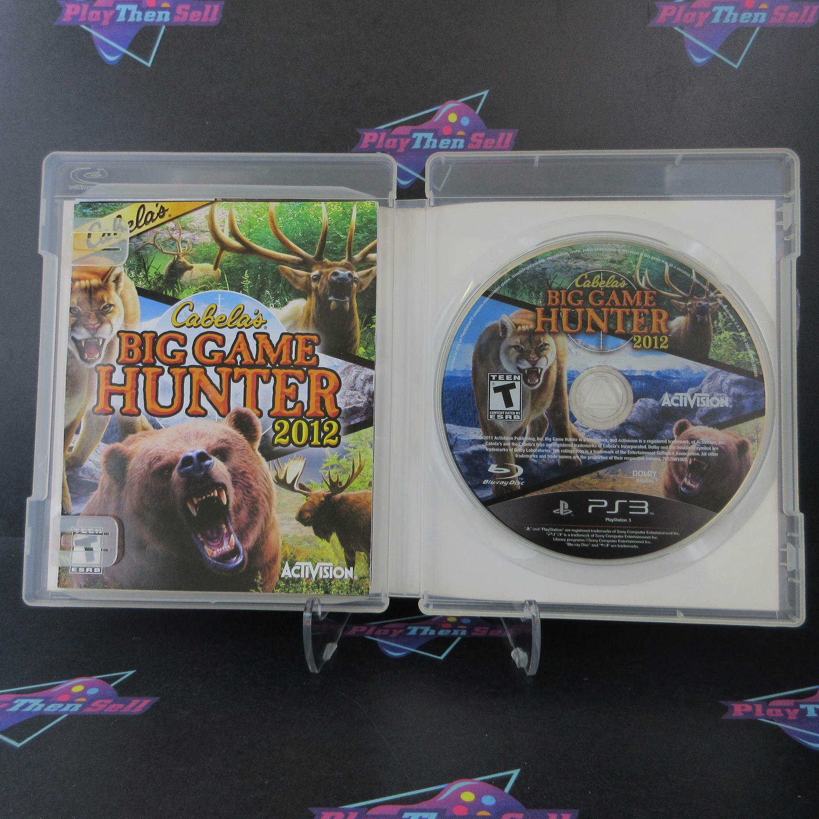Cabela's Big Game Hunter 2012 PS3 PlayStation 3 AD Complete CIB - Very Good