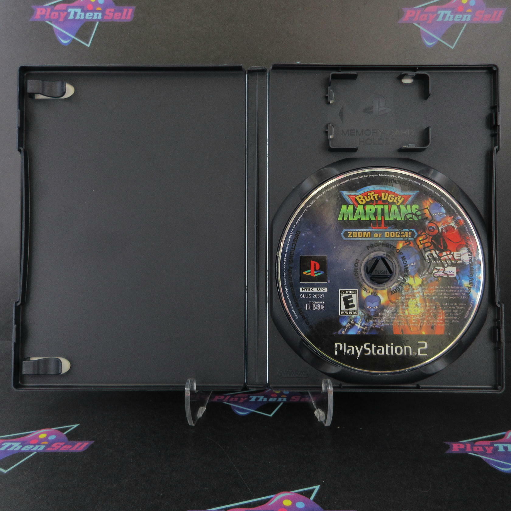 Butt Ugly Martians Zoom or Doom! PS2 PlayStation 2 DD/NM - Very Good