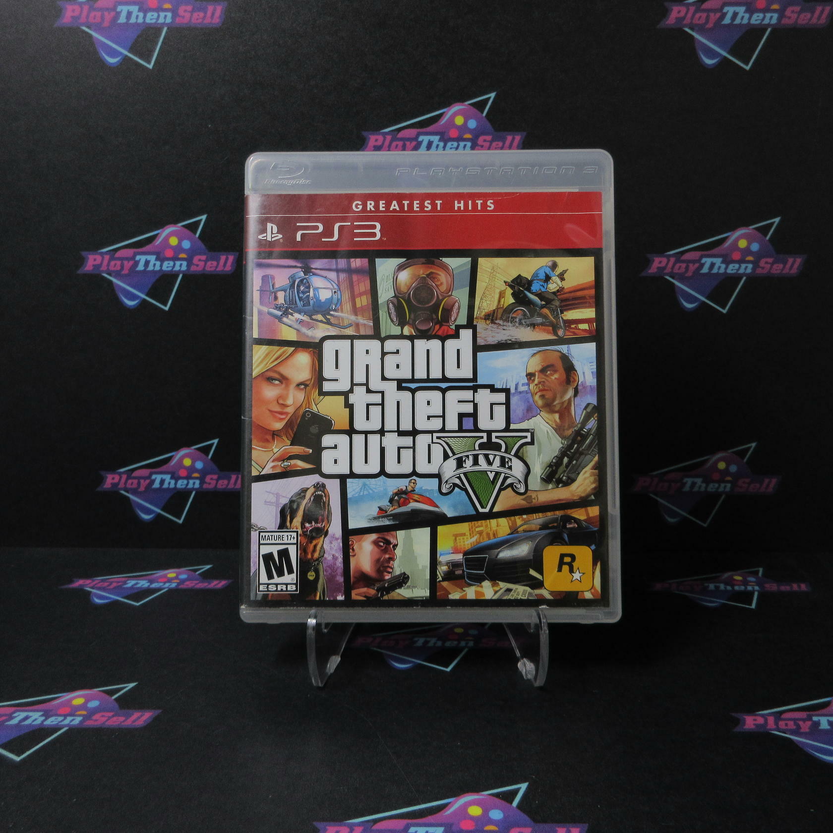 Grand Theft Auto V Greatest Hits PS3 PlayStation 3 AD/NM - Very Good