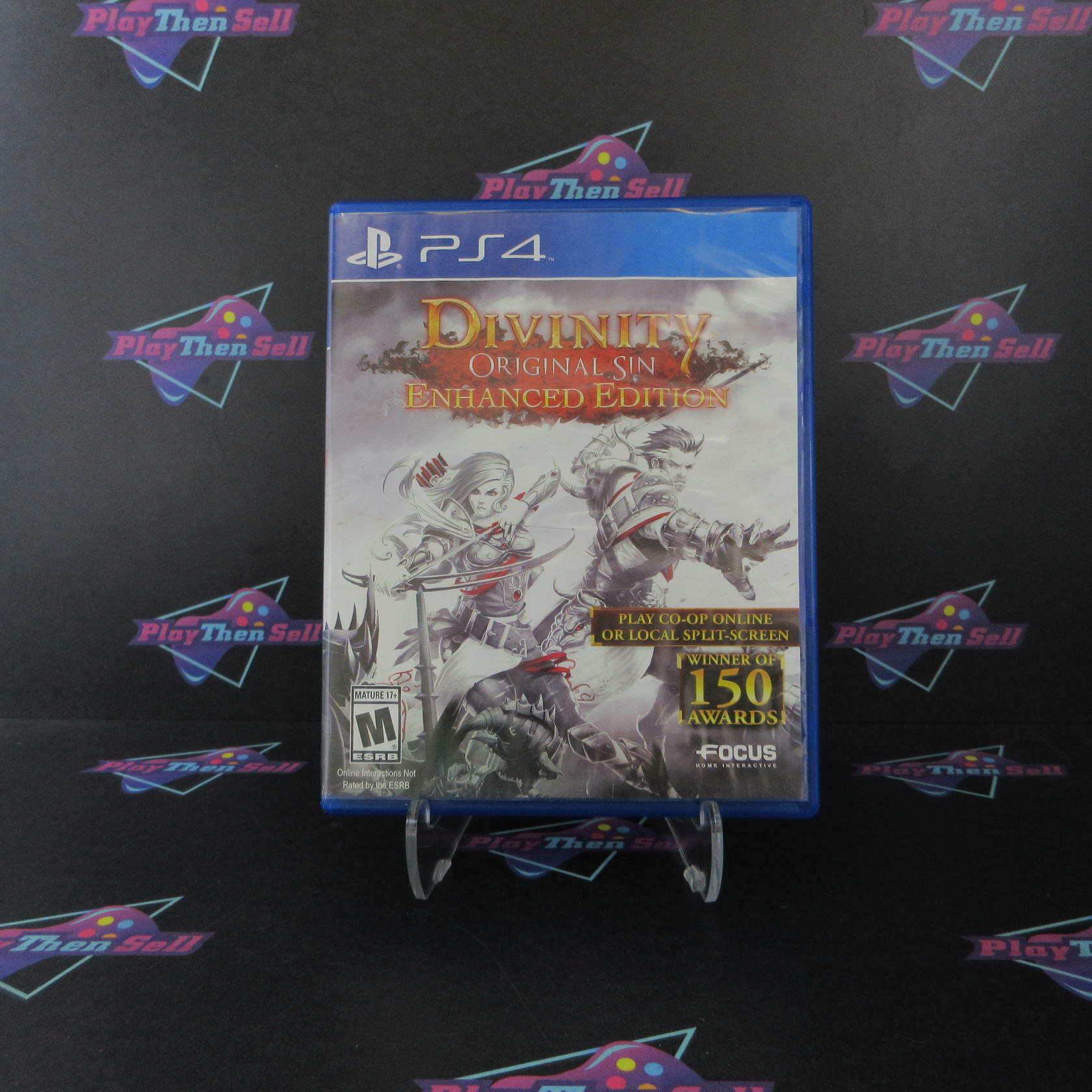 Divinity Original Sin Enhanced Edition PS4 PlayStation 4 AD Complete CIB - Very Good