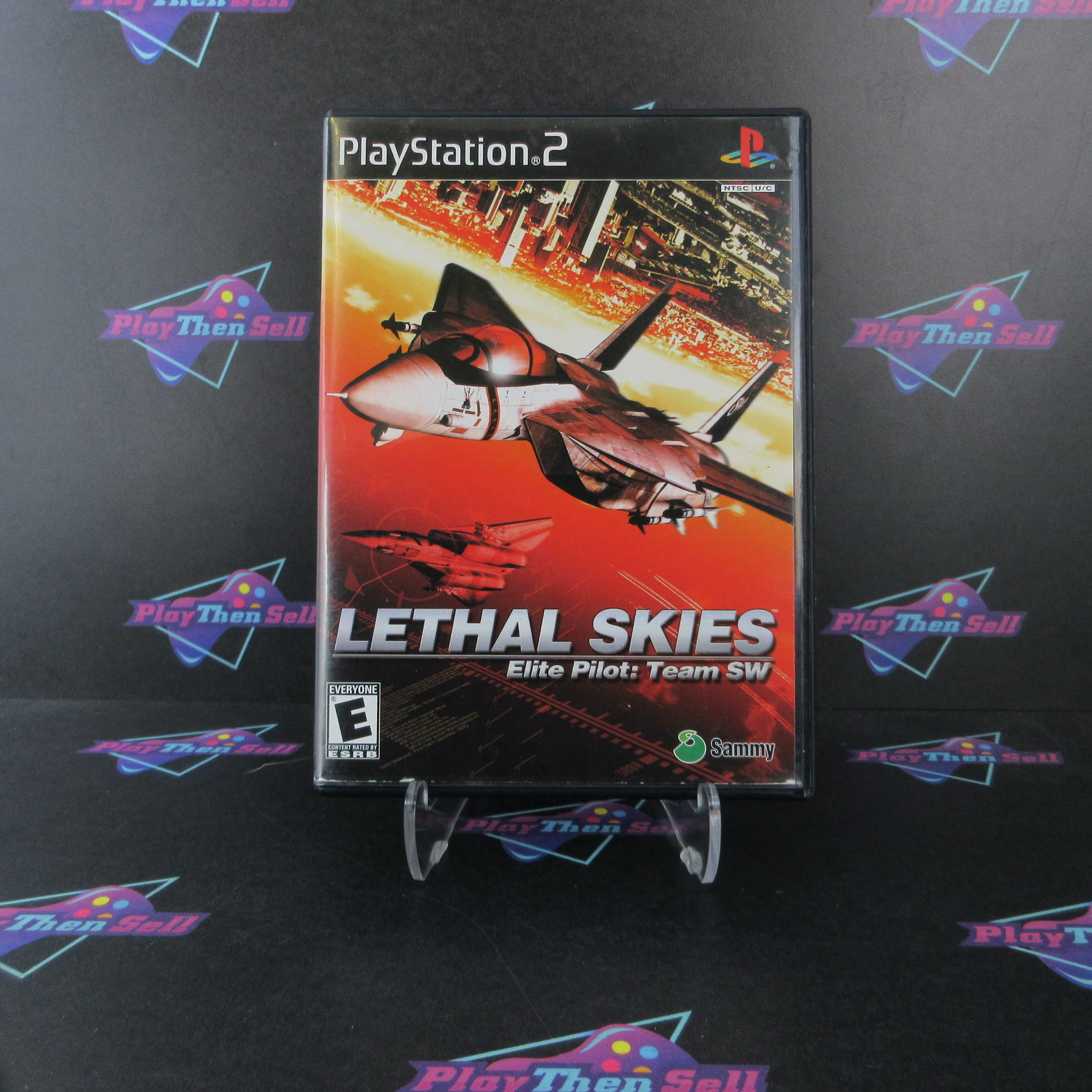 Lethal Skies PS2 PlayStation 2 AD/NM - Very Good