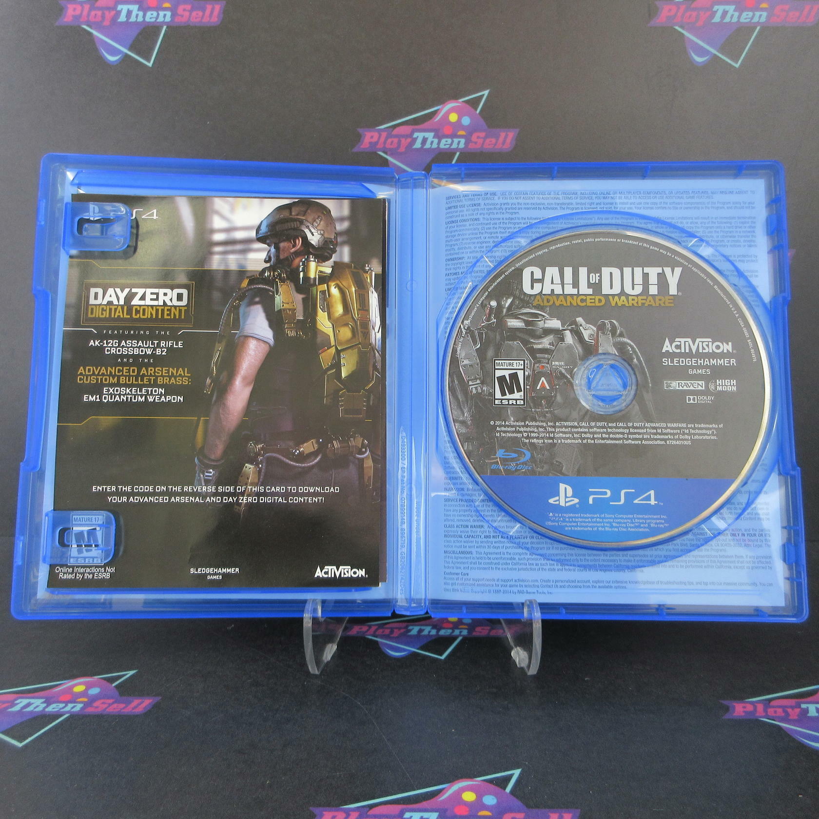 Call of Duty Advanced Warfare Day Zero Edition PS4 DD Complete CIB - Very Good