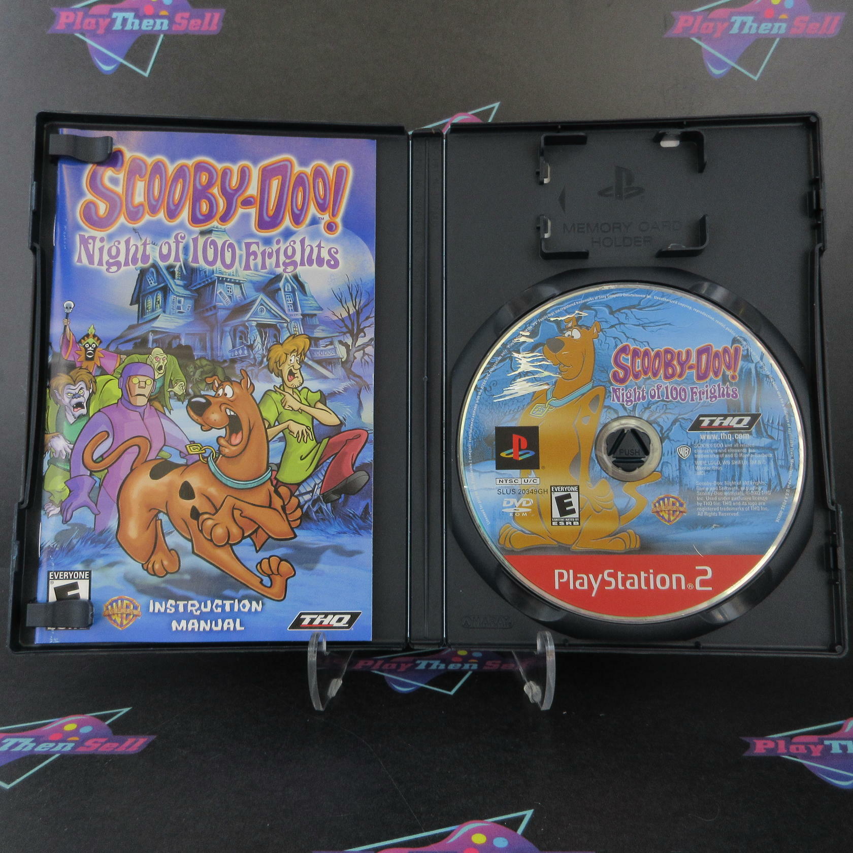 Scooby-Doo Night of 100 Frights GH PS2 PlayStation 2 DD Complete CIB - Very Good