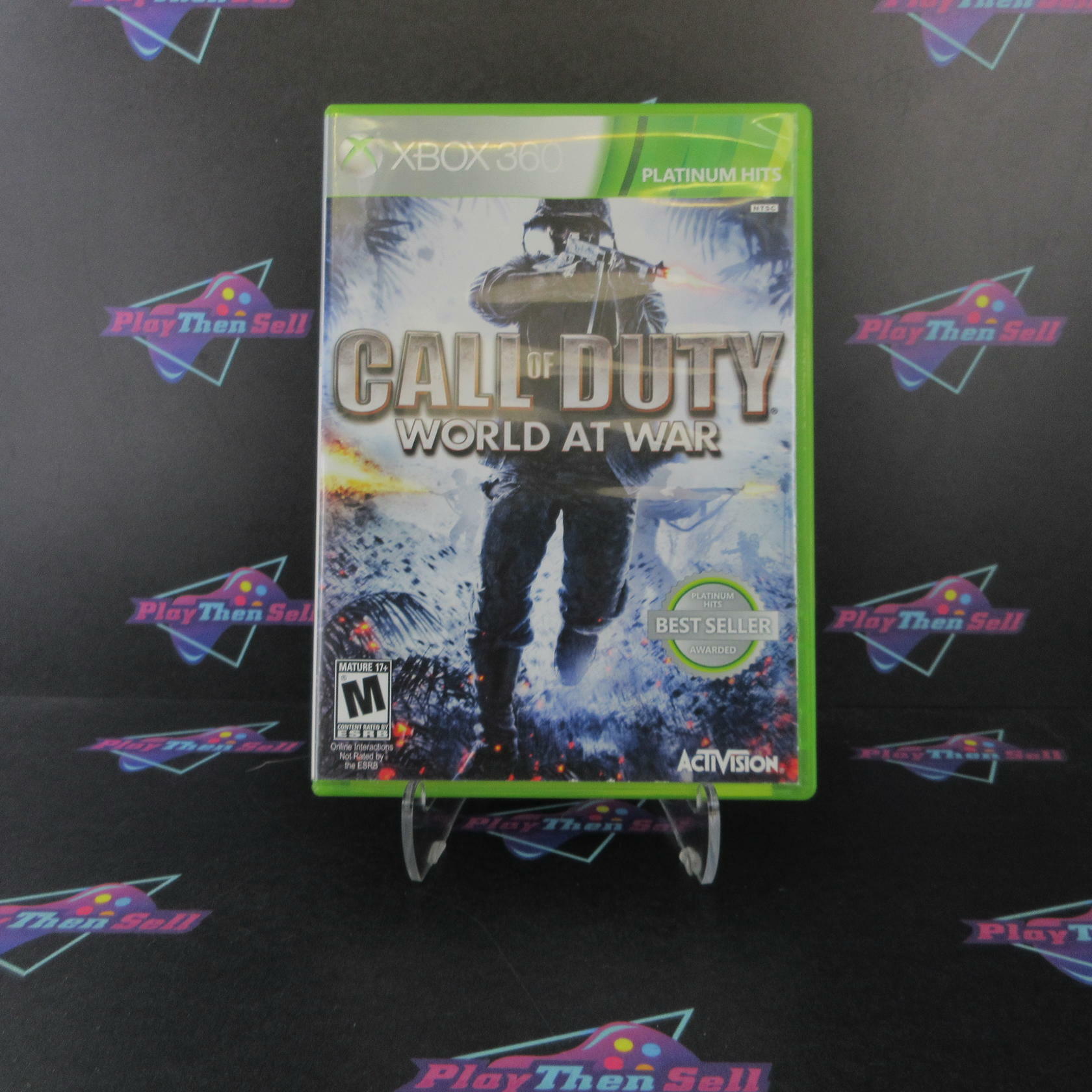Call of Duty World at War PH Xbox 360 AD Complete CIB - Very Good