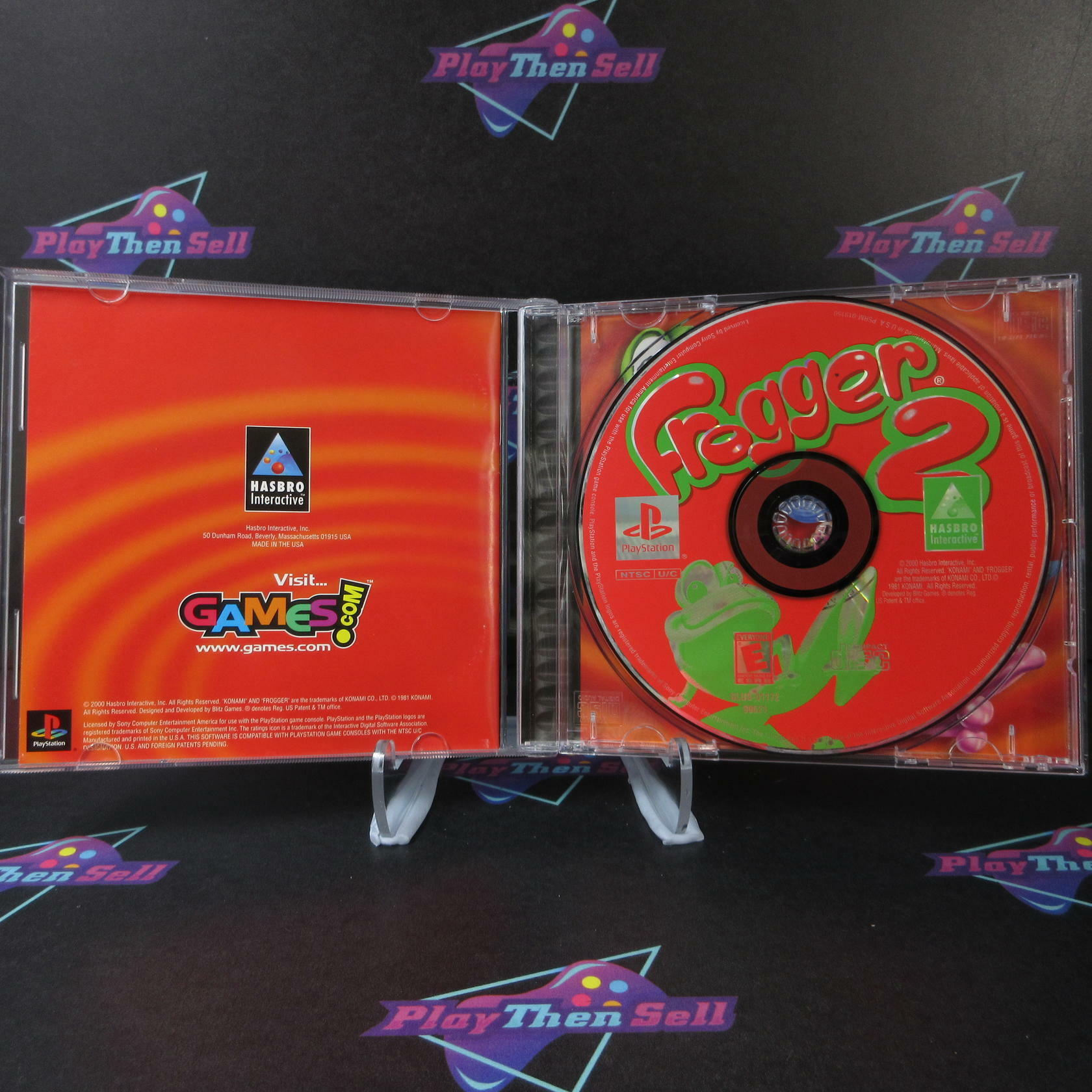 Frogger 2 Swampys Revenge PS1 PlayStation 1 Complete - Excellent