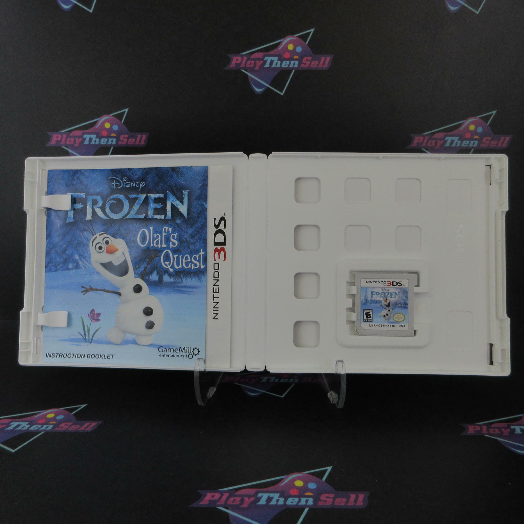 Frozen Olaf's Quest Nintendo 3DS Complete - Excellent