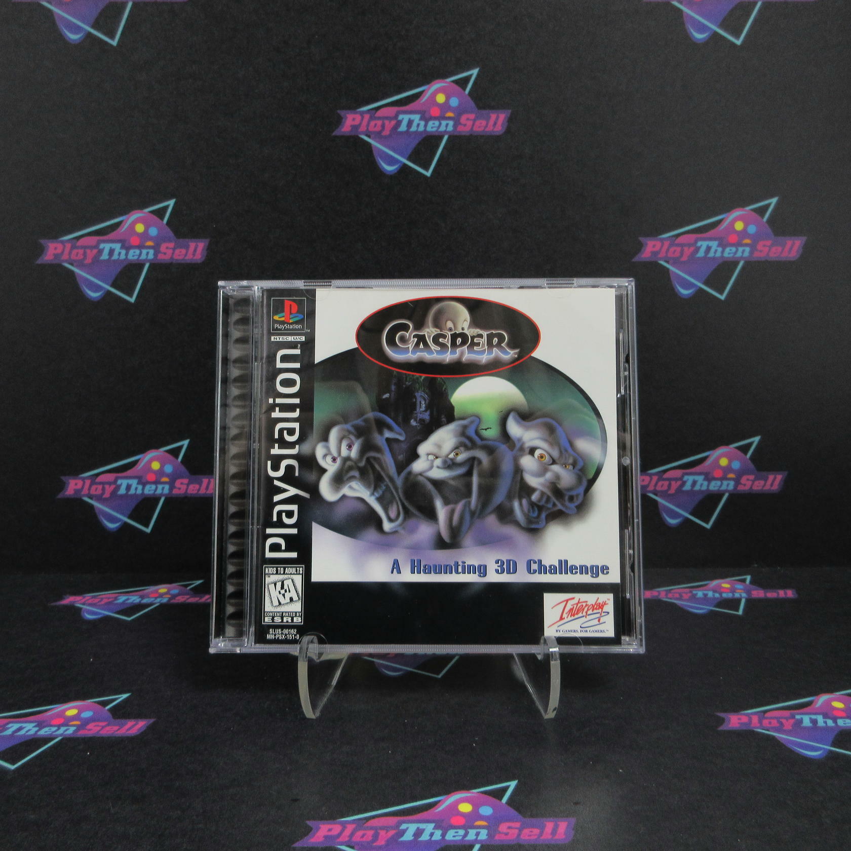 Casper A Haunting 3D Challenge PlayStation 1 + Reg Card Complete - Excellent