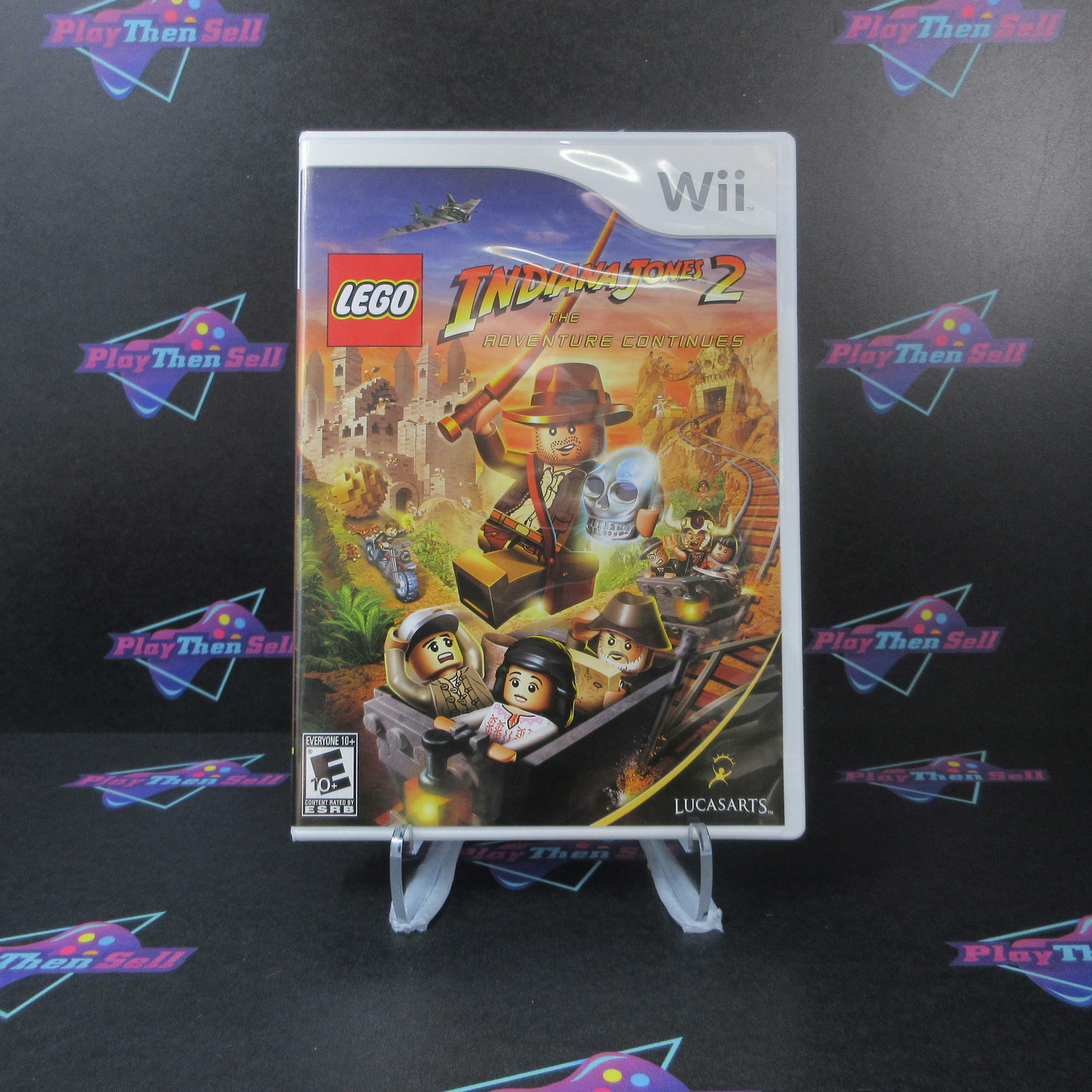 Lego Indiana Jones 2 The Adventure Continues Nintendo Wii Complete - Excellent