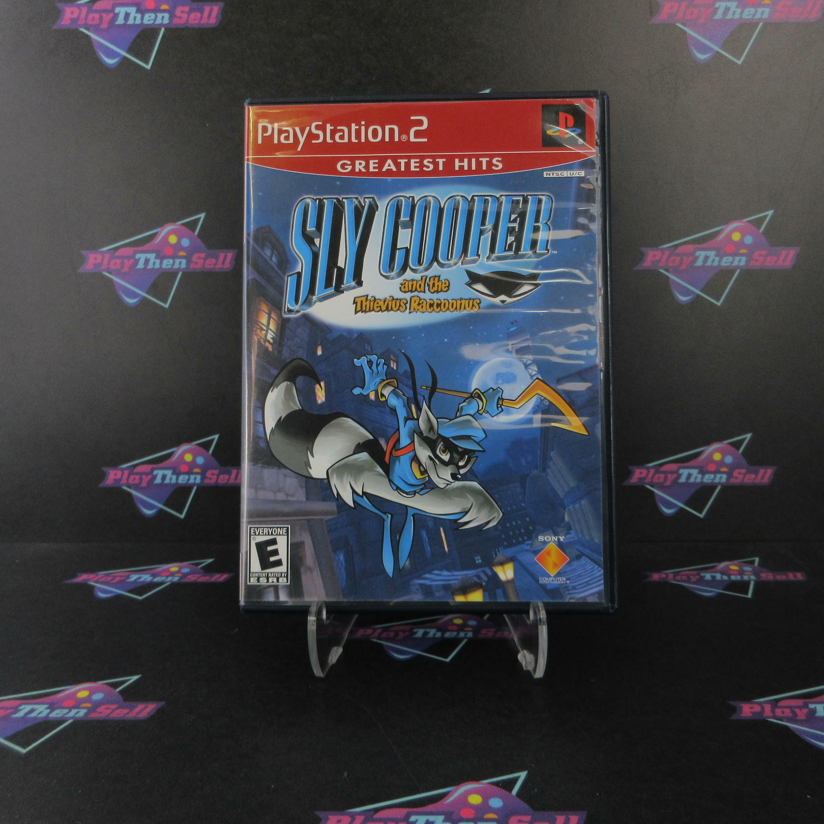 Sly Cooper And The Thievius Raccoonus PS2 GH + Reg Card Complete - Excellent