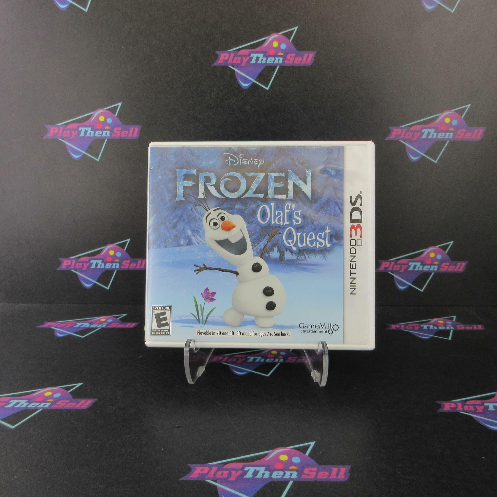 Frozen Olaf's Quest Nintendo 3DS Complete - Excellent