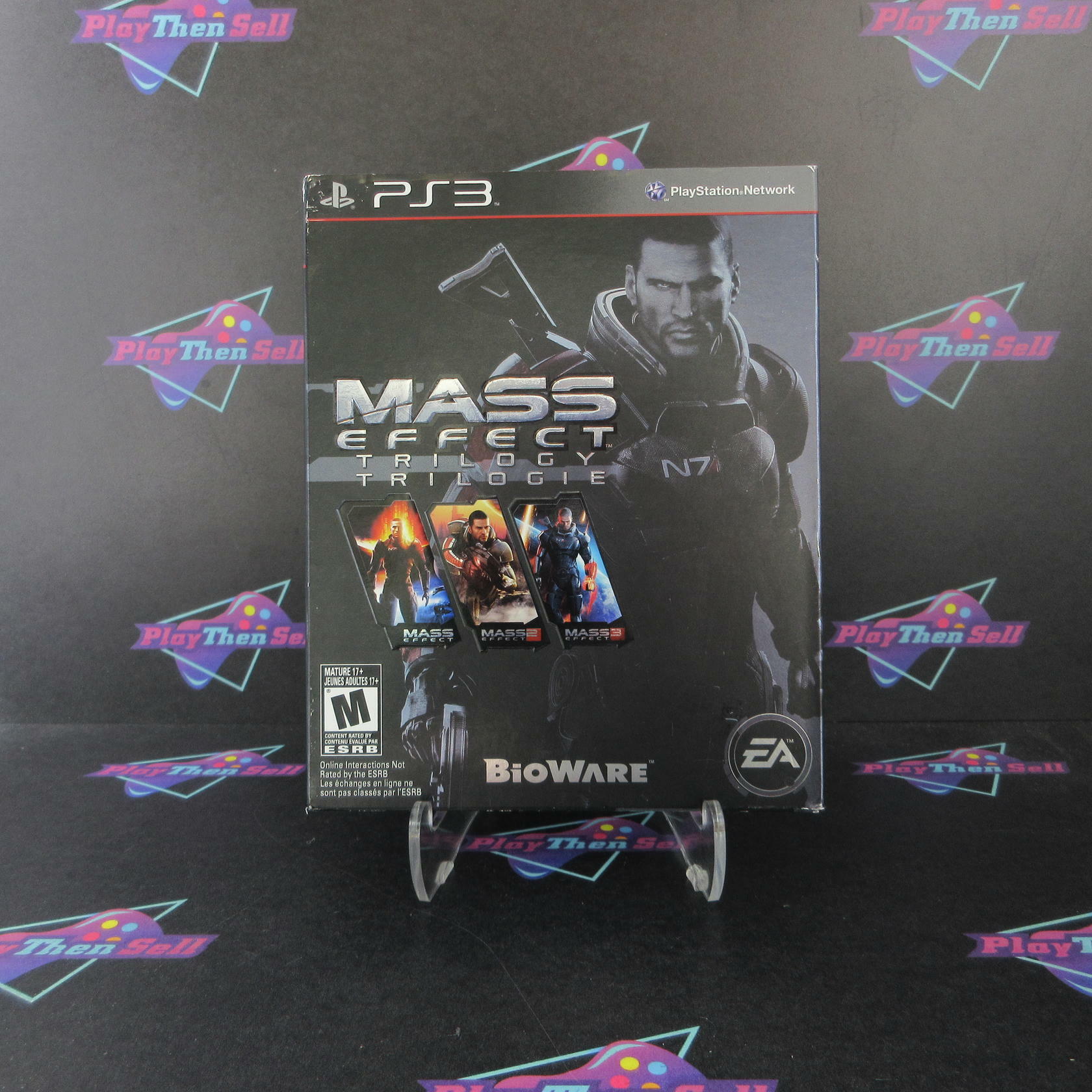 Mass Effect Trilogy PS3 PlayStation 3 Complete - Excellent