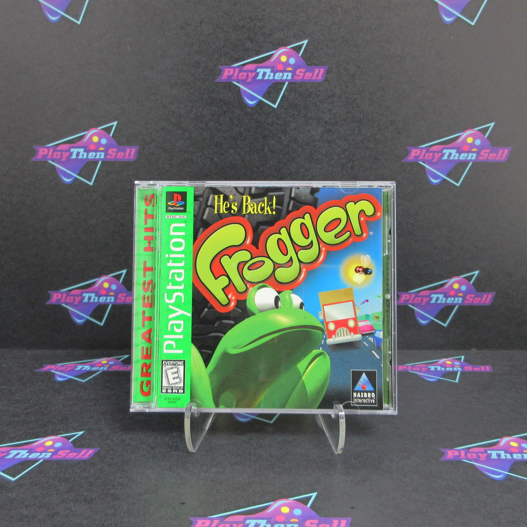 Frogger PS1 PlayStation 1 Greatest Hits Complete - Excellent
