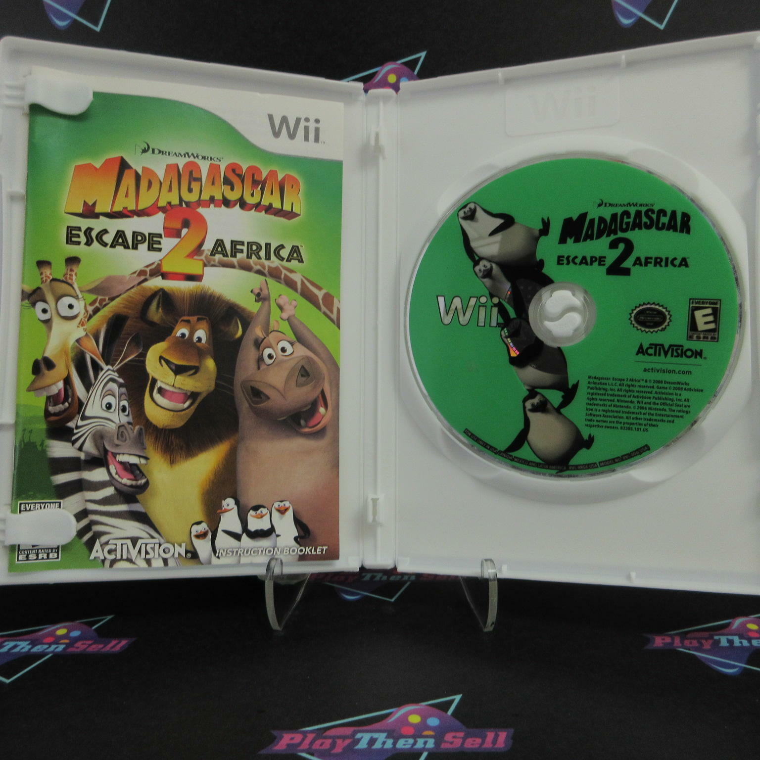 Madagascar 2 Escape 2 Africa Nintendo Wii Complete - Excellent