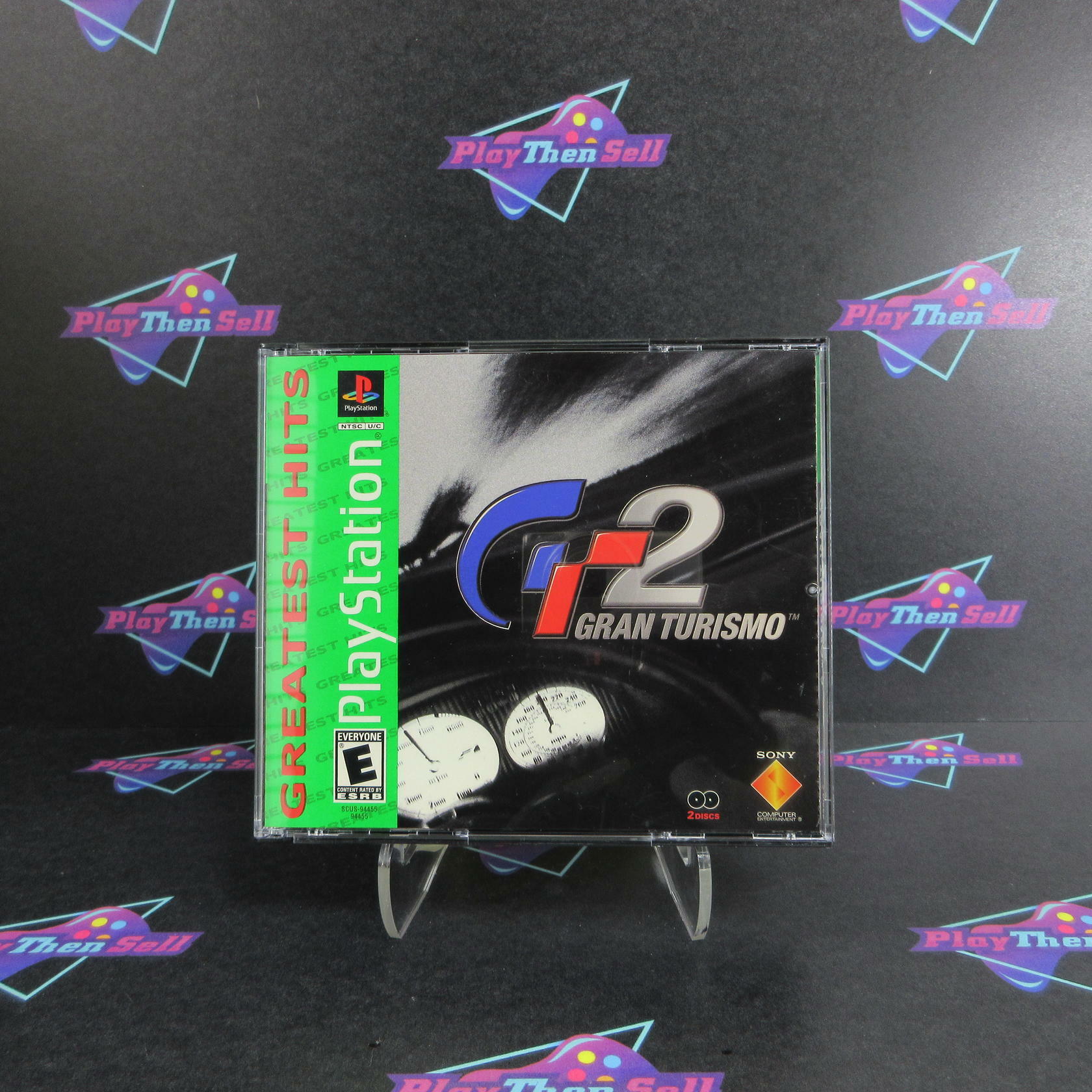Gran Turismo 2 PS1 PlayStation 1 Greatest Hits Complete - Excellent