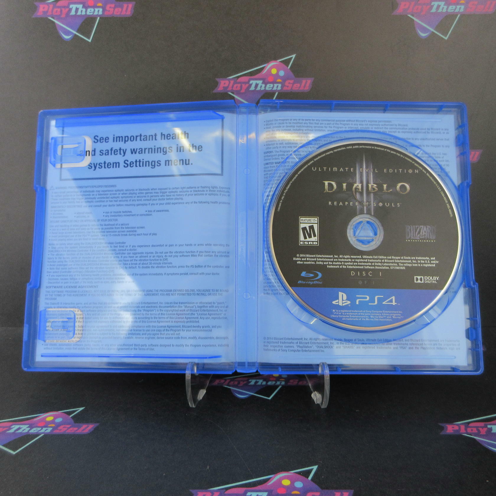 Diablo III Ultimate Evil Edition PS4 Playstation 4 Complete - Excellent