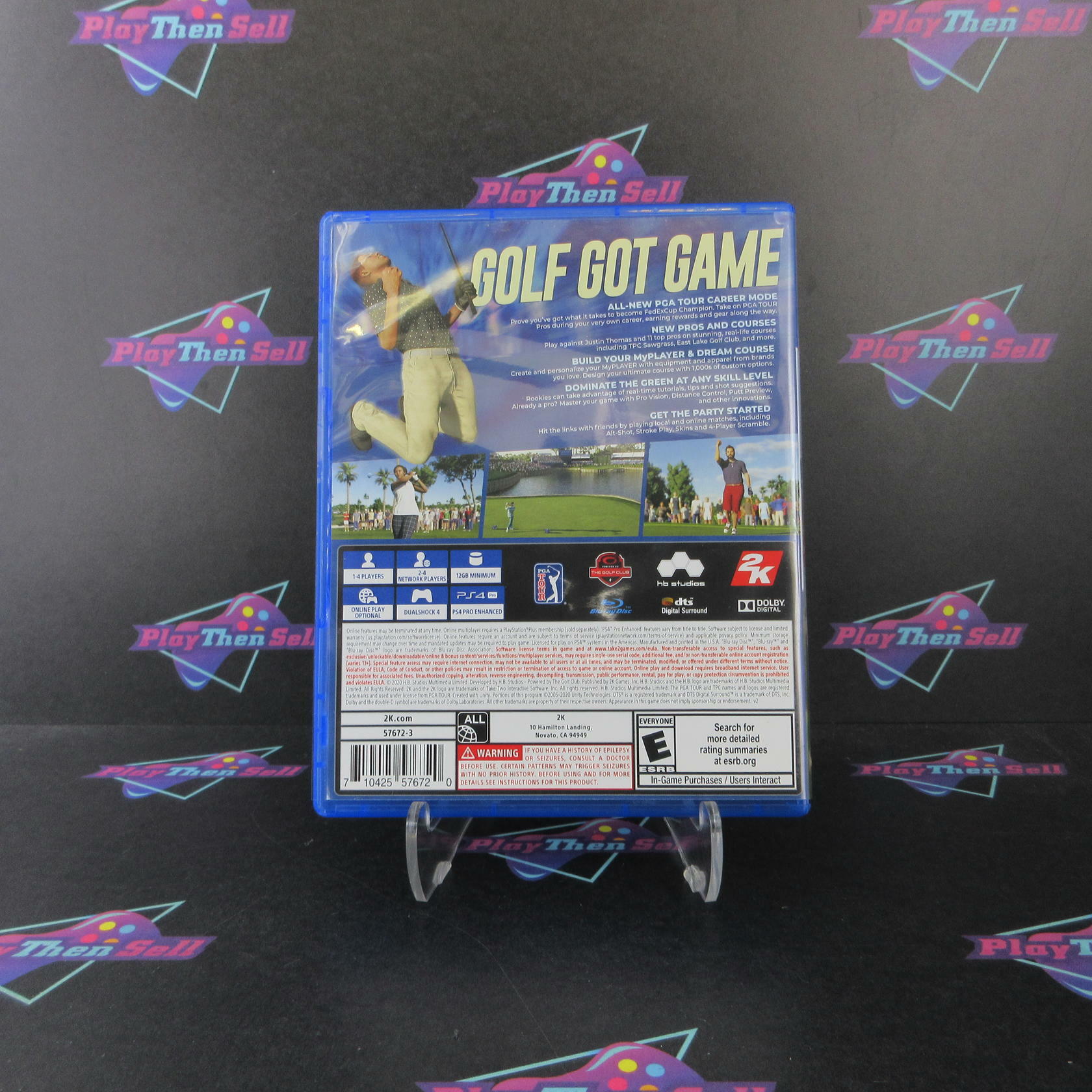 PGA Tour 2K21 PS4 PlayStation 4 Complete - Excellent
