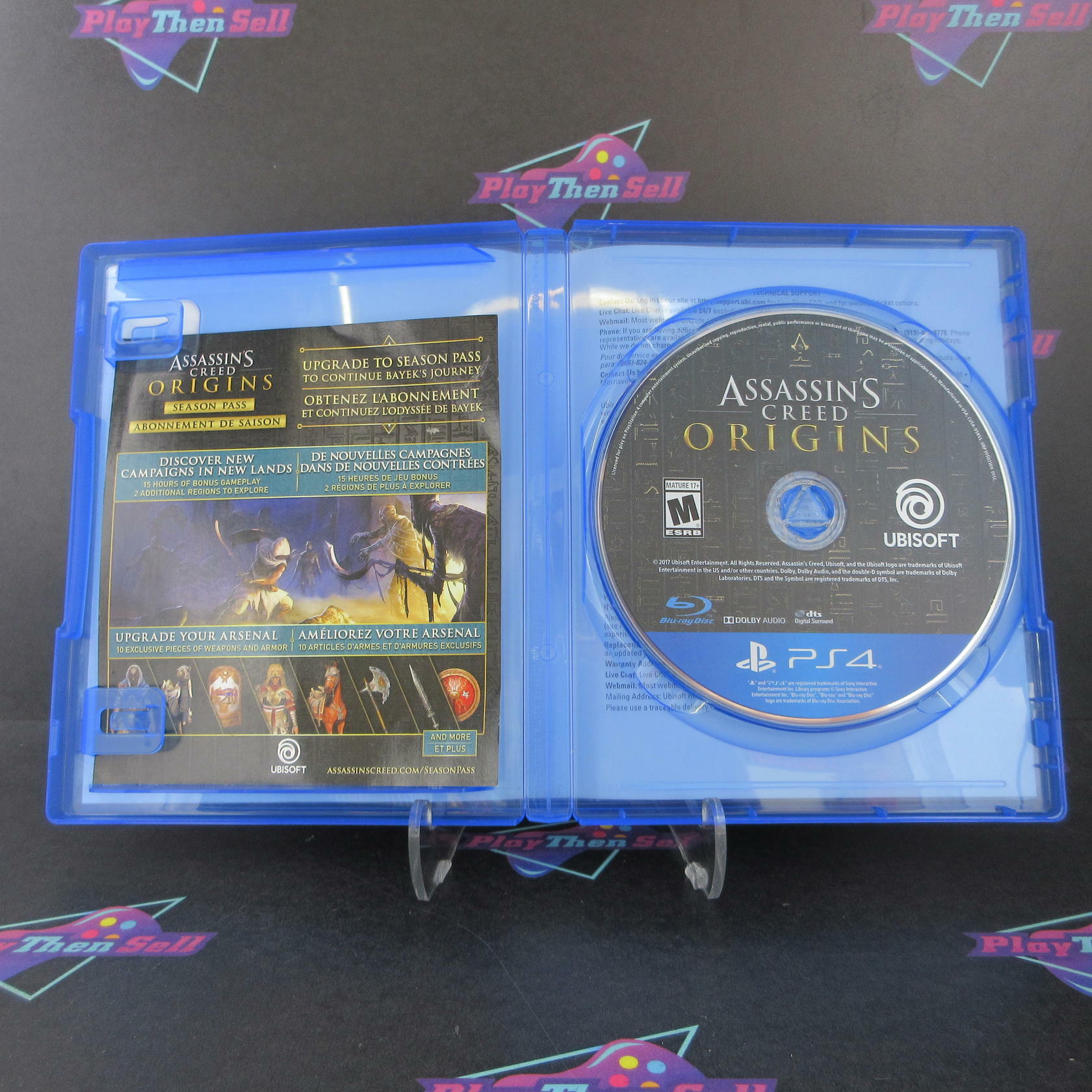Assassin's Creed Origins PS4 PlayStation 4 Complete - Excellent