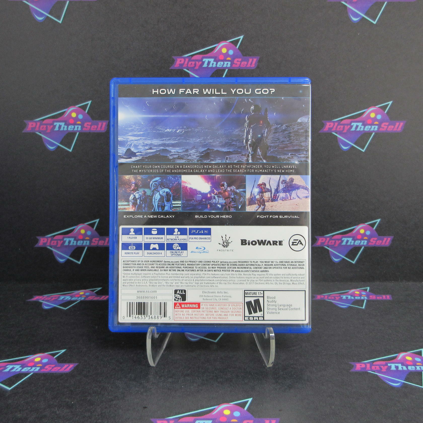 Mass Effect Andromeda PS4 PlayStation 4 Complete - Excellent
