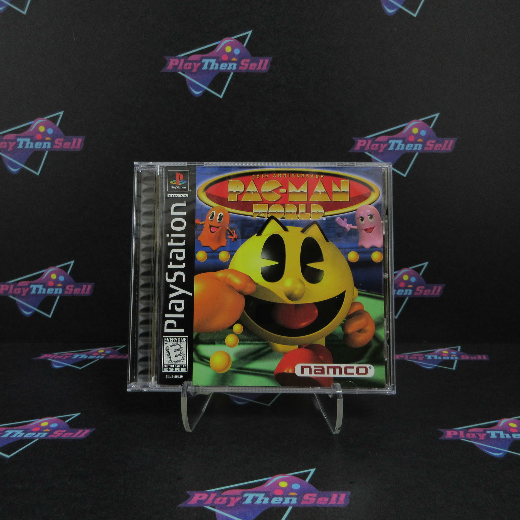 Pac Man World PS1 PlayStation 1 + Reg Card Complete - Excellent