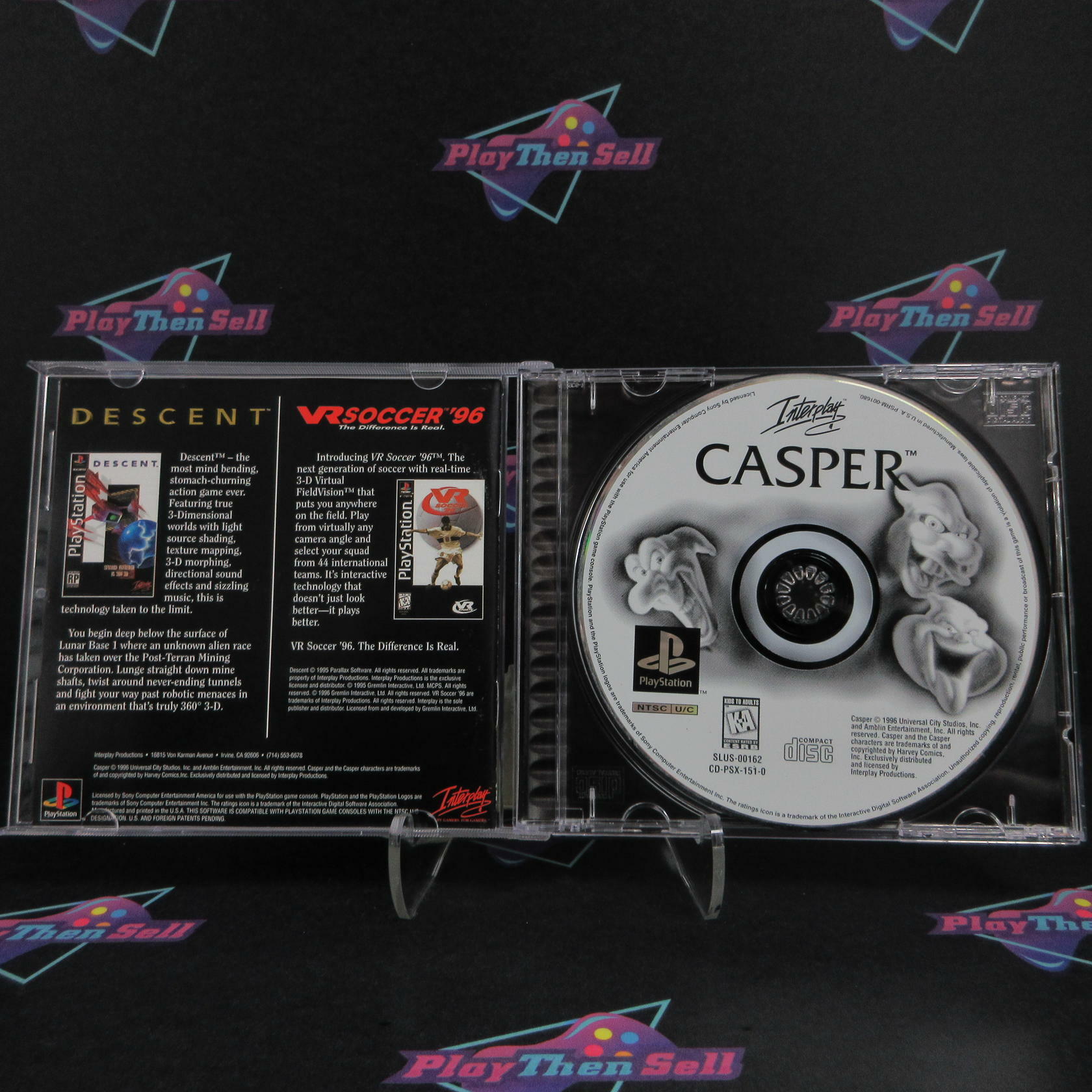Casper A Haunting 3D Challenge PlayStation 1 + Reg Card Complete - Excellent