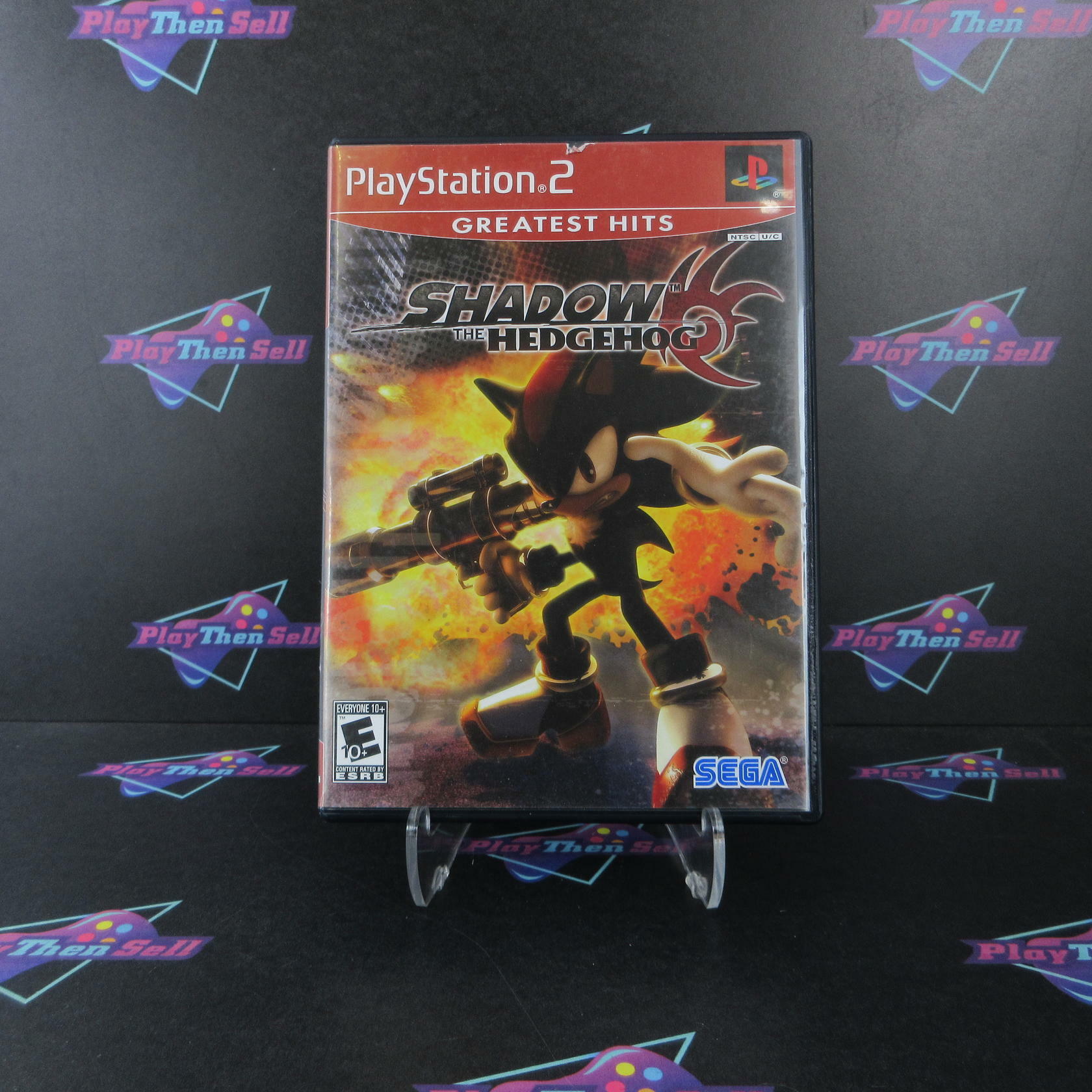 Shadow The Hedgehog PS2 PlayStation 2 GH AD/MD Complete CIB - Very Good