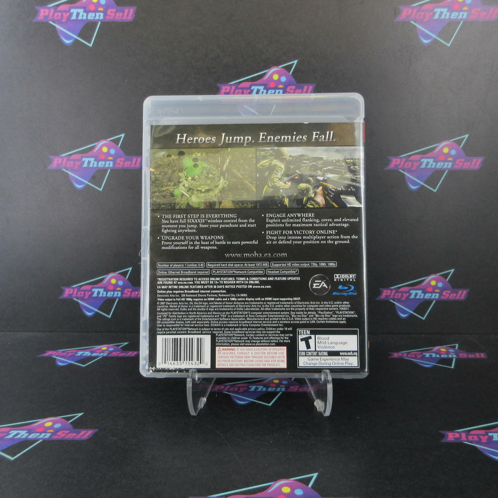 Medal of Honor Airborne PS3 PlayStation 3 Complete - Very Good