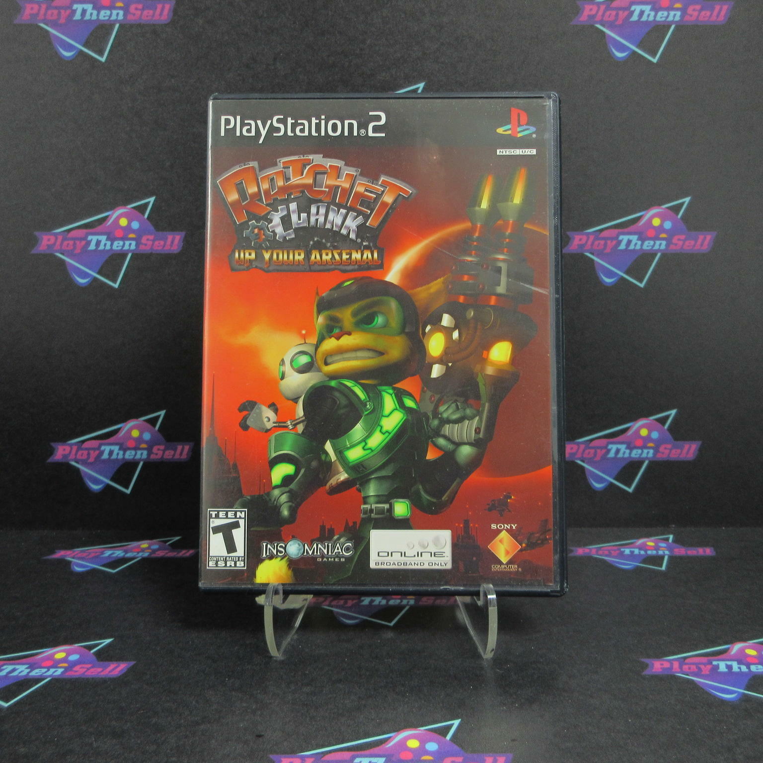 Ratchet & Clank Up Your Arsenal PS2 PlayStation 2 - Very Good