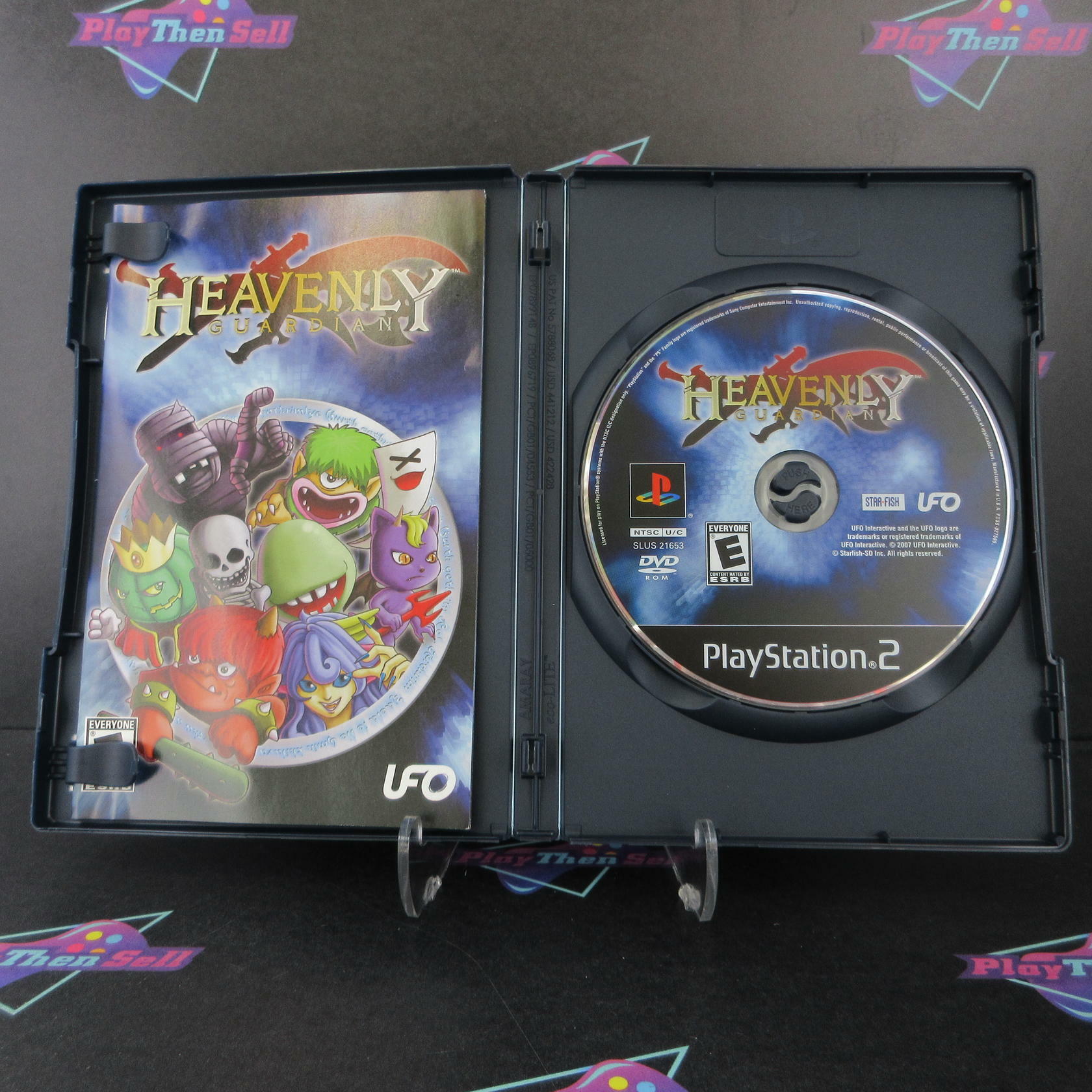 Heavenly Guardian PS2 PlayStation 2 AD Complete CIB - Very Good