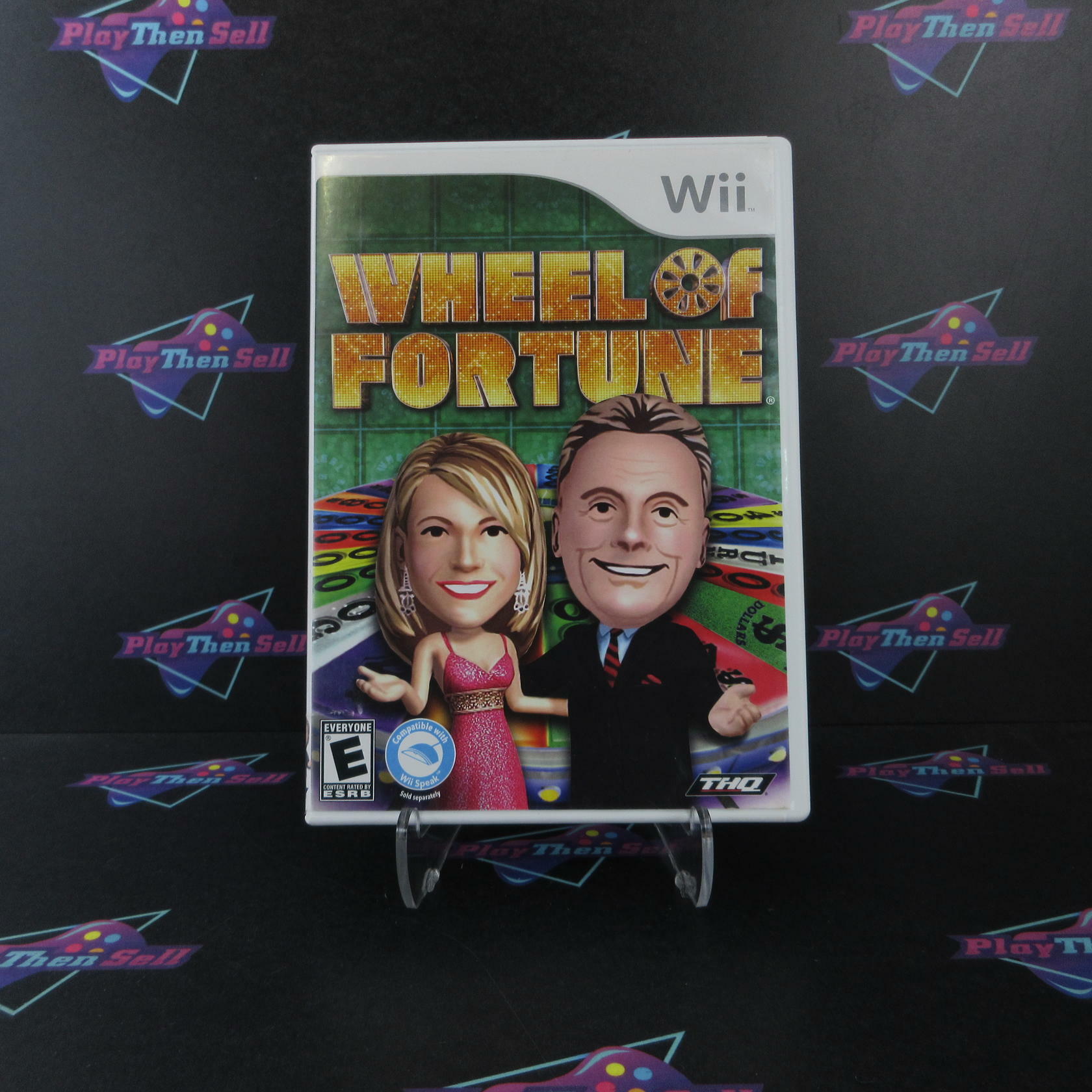 Wheel of Fortune Nintendo Wii AD Complete CIB - Very Good