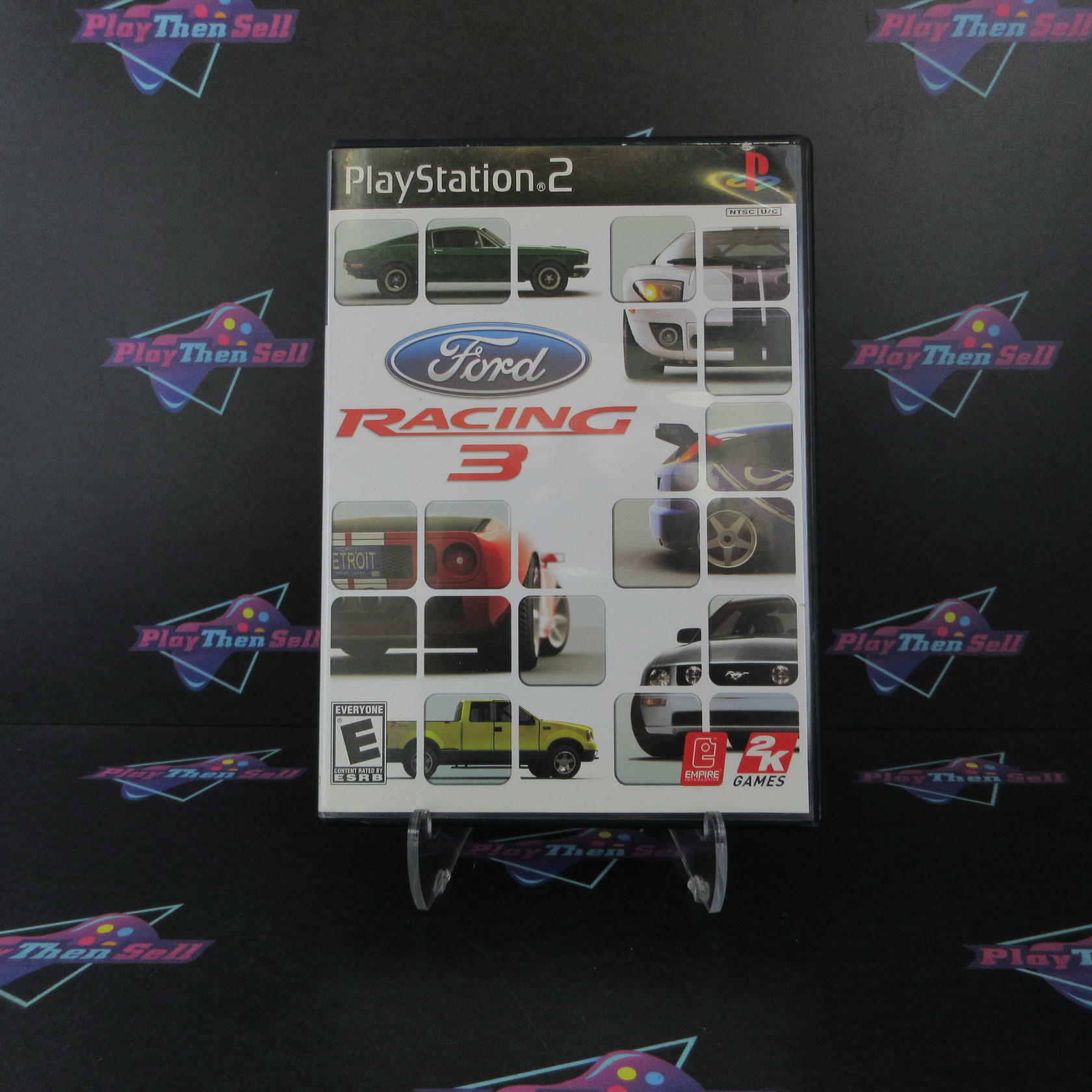 Ford Racing 3 PS2 PlayStation 2 AD Complete CIB - Very Good