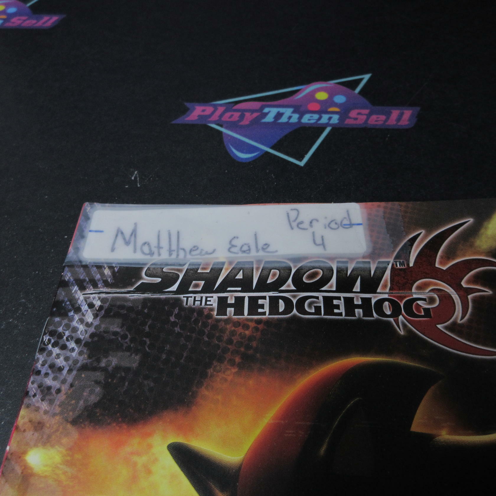 Shadow The Hedgehog PS2 PlayStation 2 GH AD/MD Complete CIB - Very Good