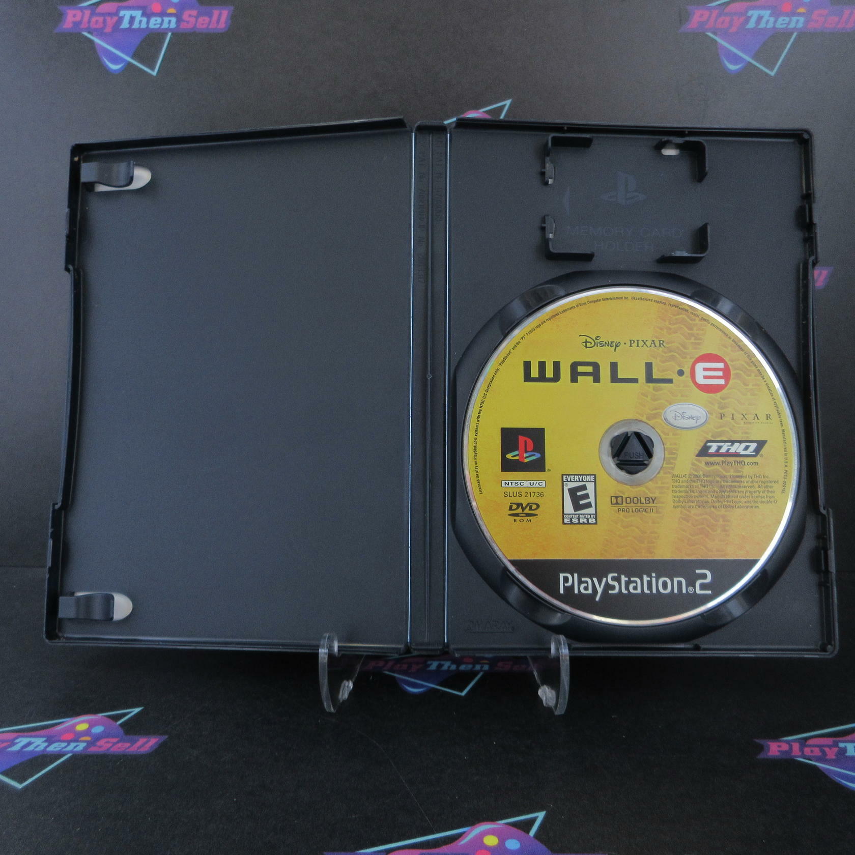 Wall-E PS2 PlayStation 2 AD/NM - Very Good