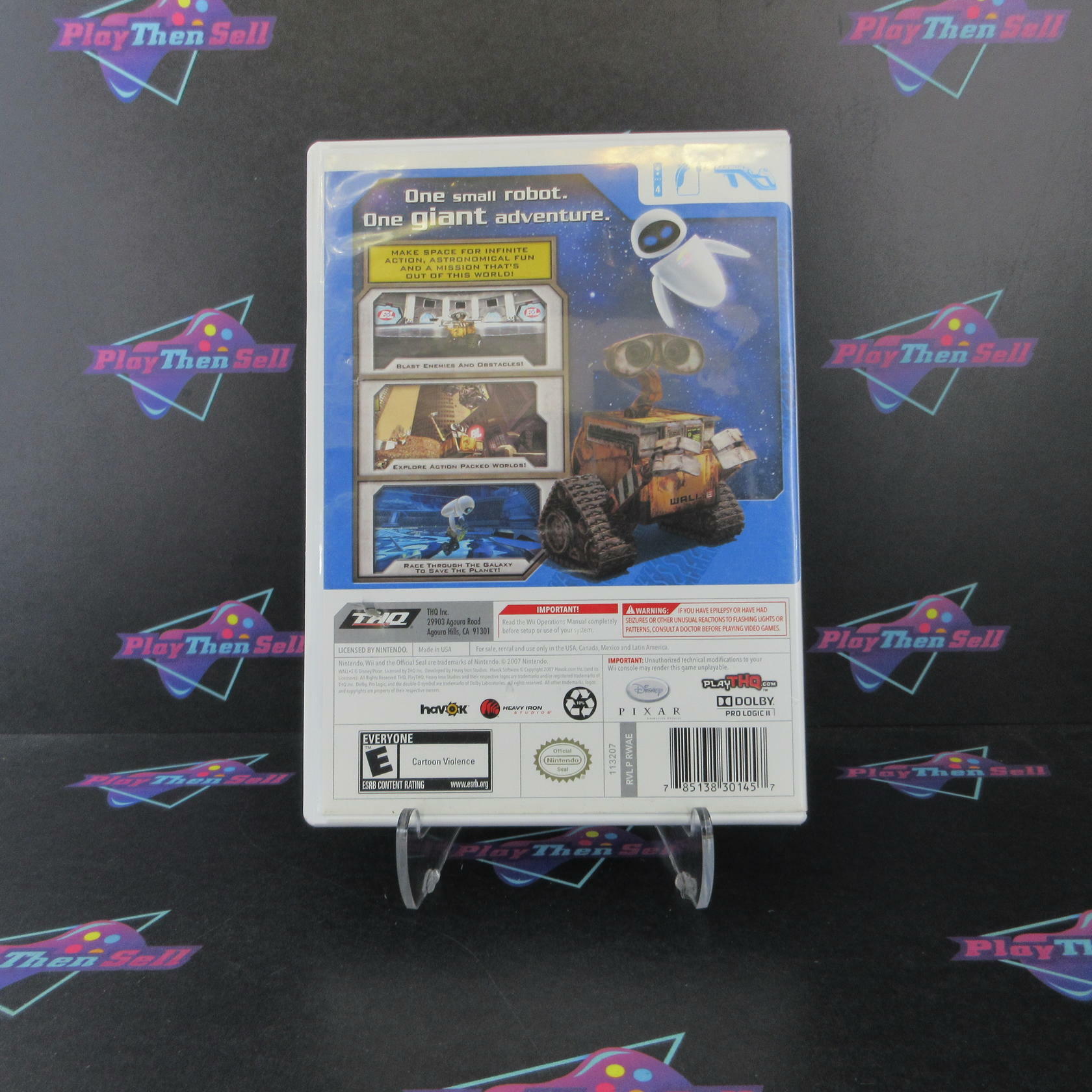 Wall-E Nintendo Wii AD/NM - Very Good