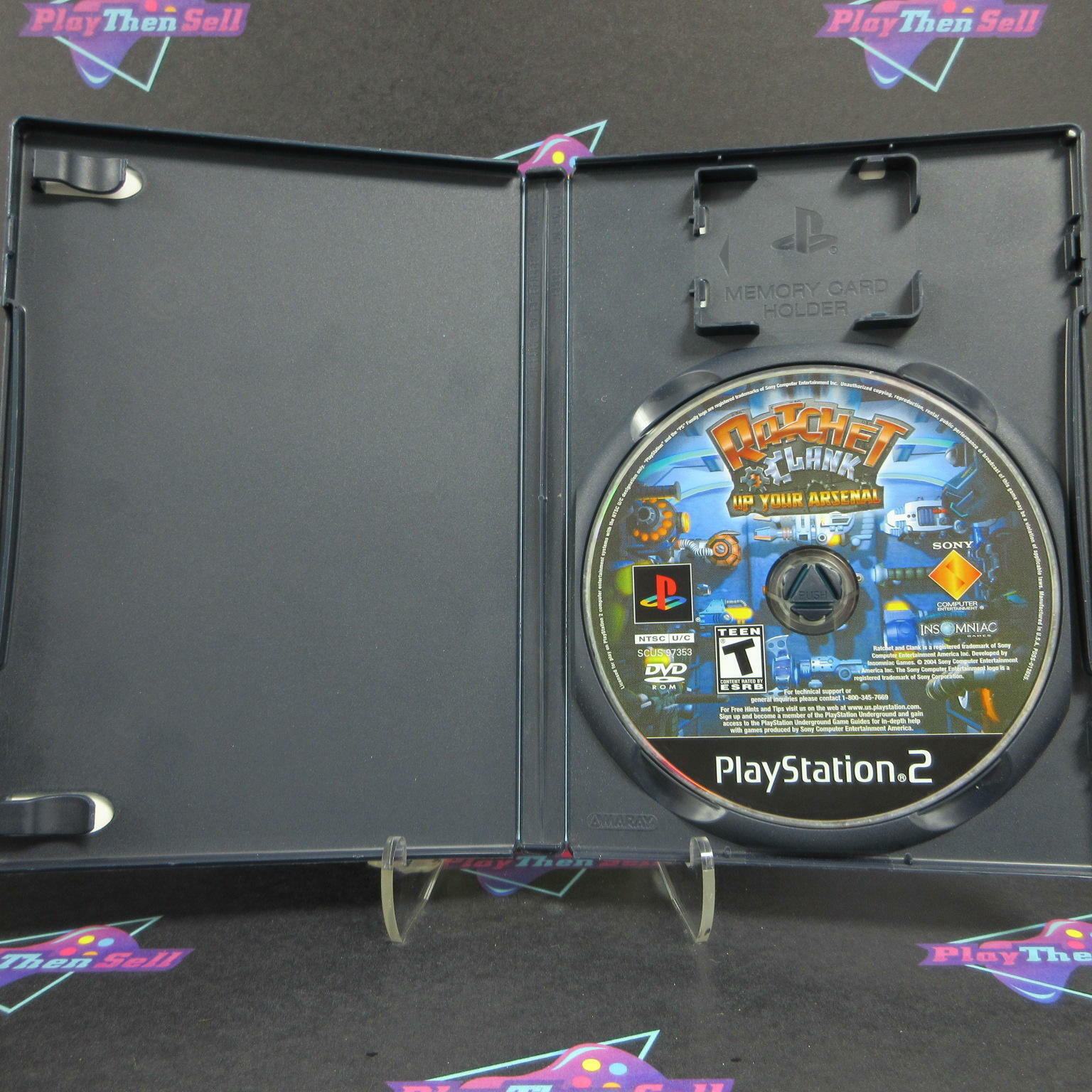 Ratchet & Clank Up Your Arsenal PS2 PlayStation 2 - Very Good