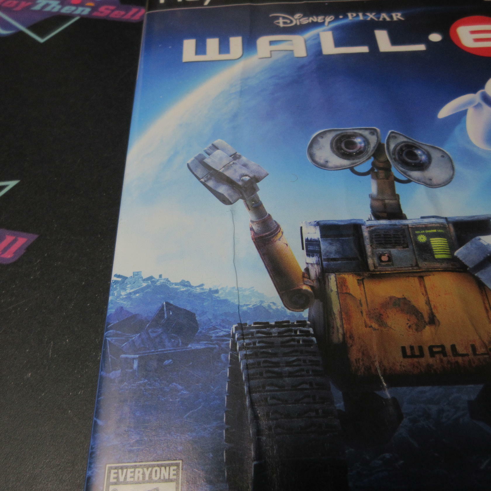 Wall-E PS2 PlayStation 2 AD/NM - Very Good