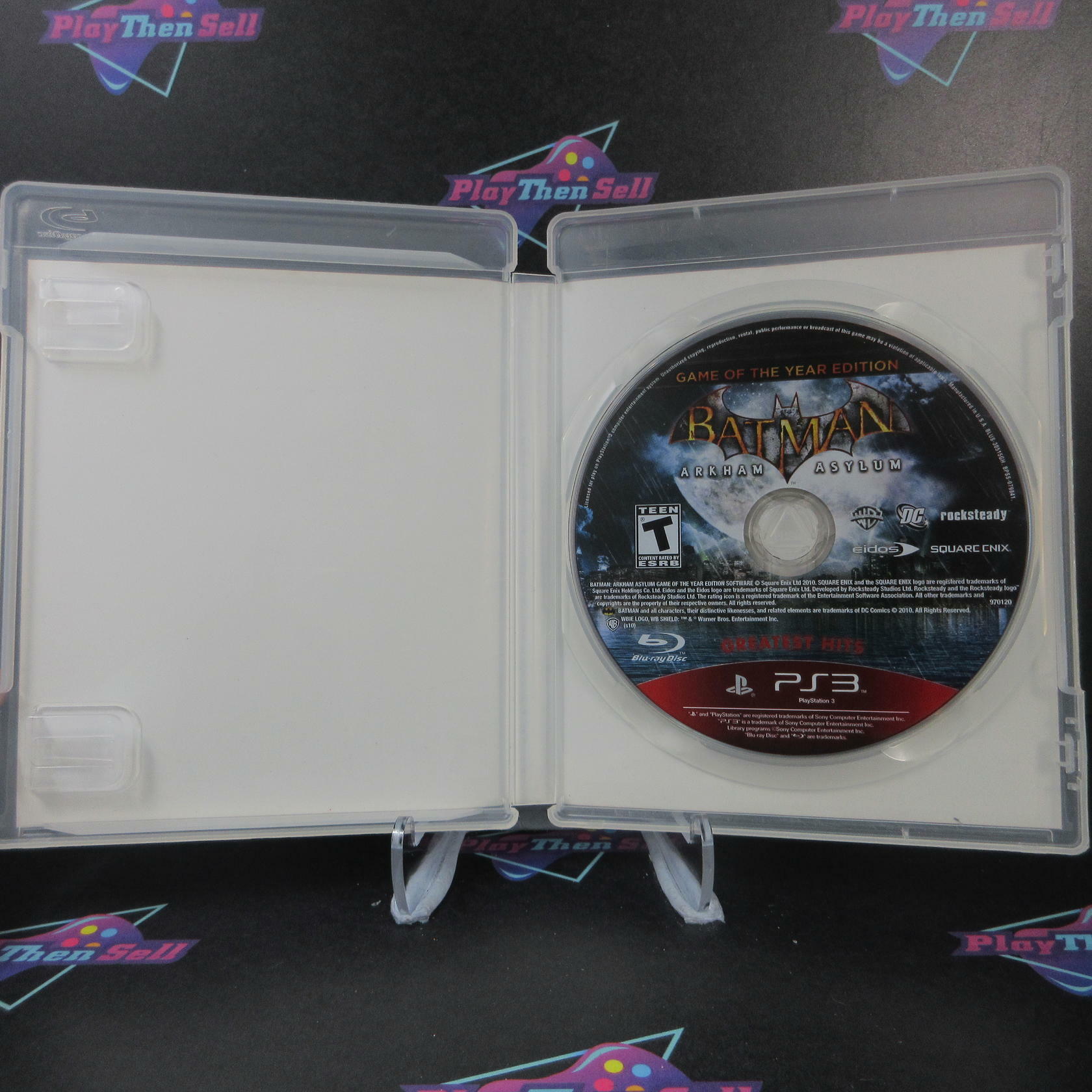 Batman Arkham Asylum PS3 Playstation 3 GOTY GH - Very Good