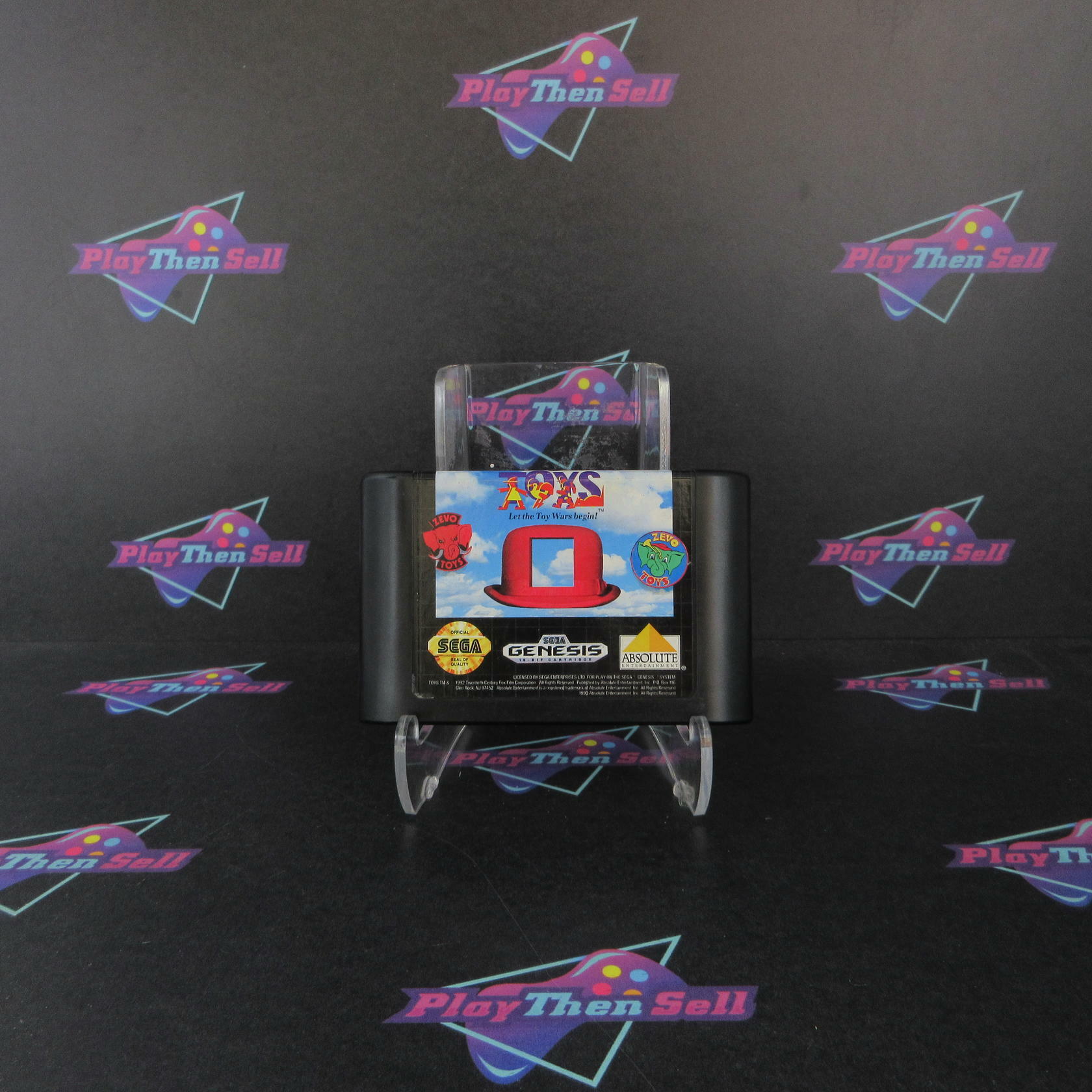 Toys Sega Genesis Cartridge Only Authentic / Tested - Very Good