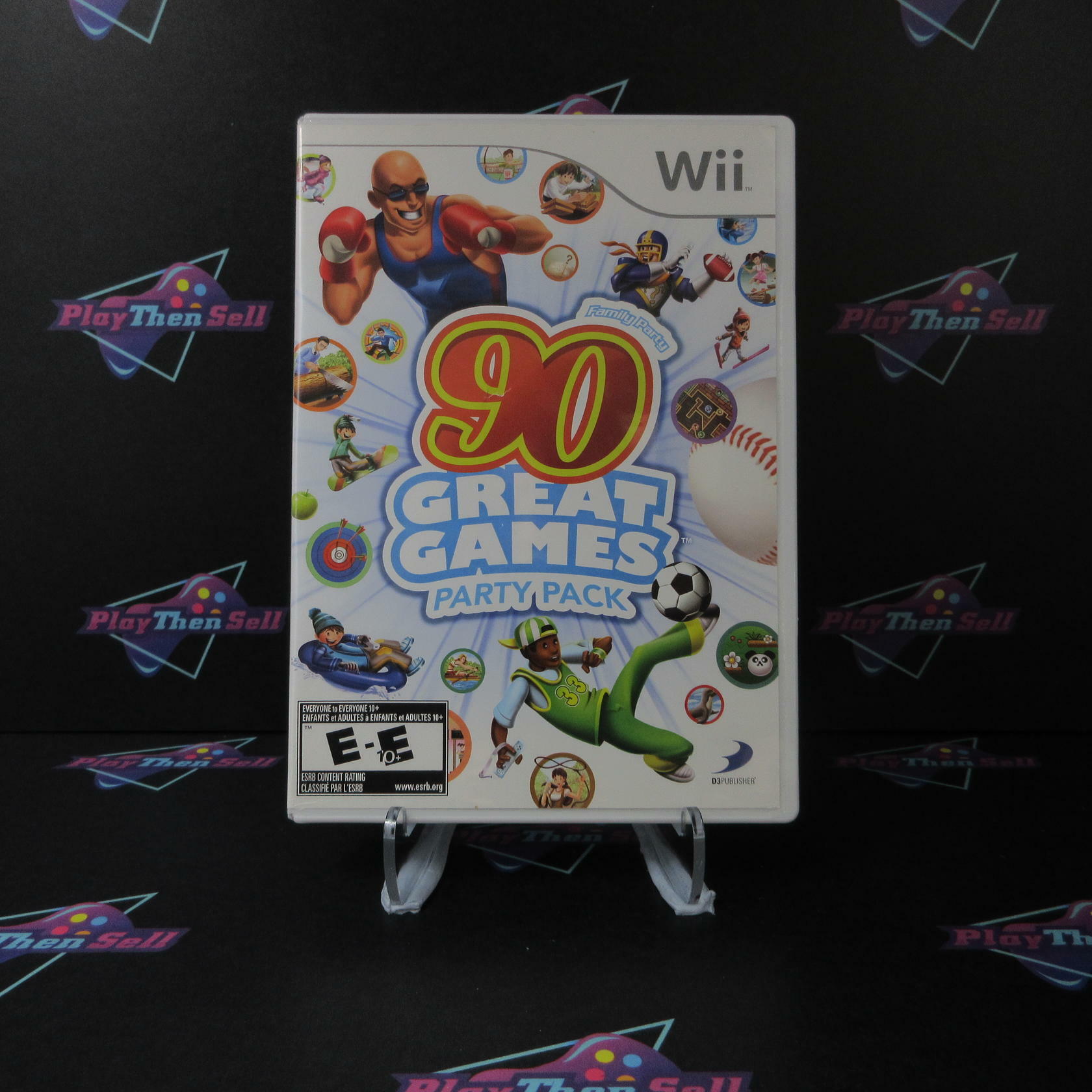 Family Party 90 Great Games Party Pack Nintendo Wii - Like New