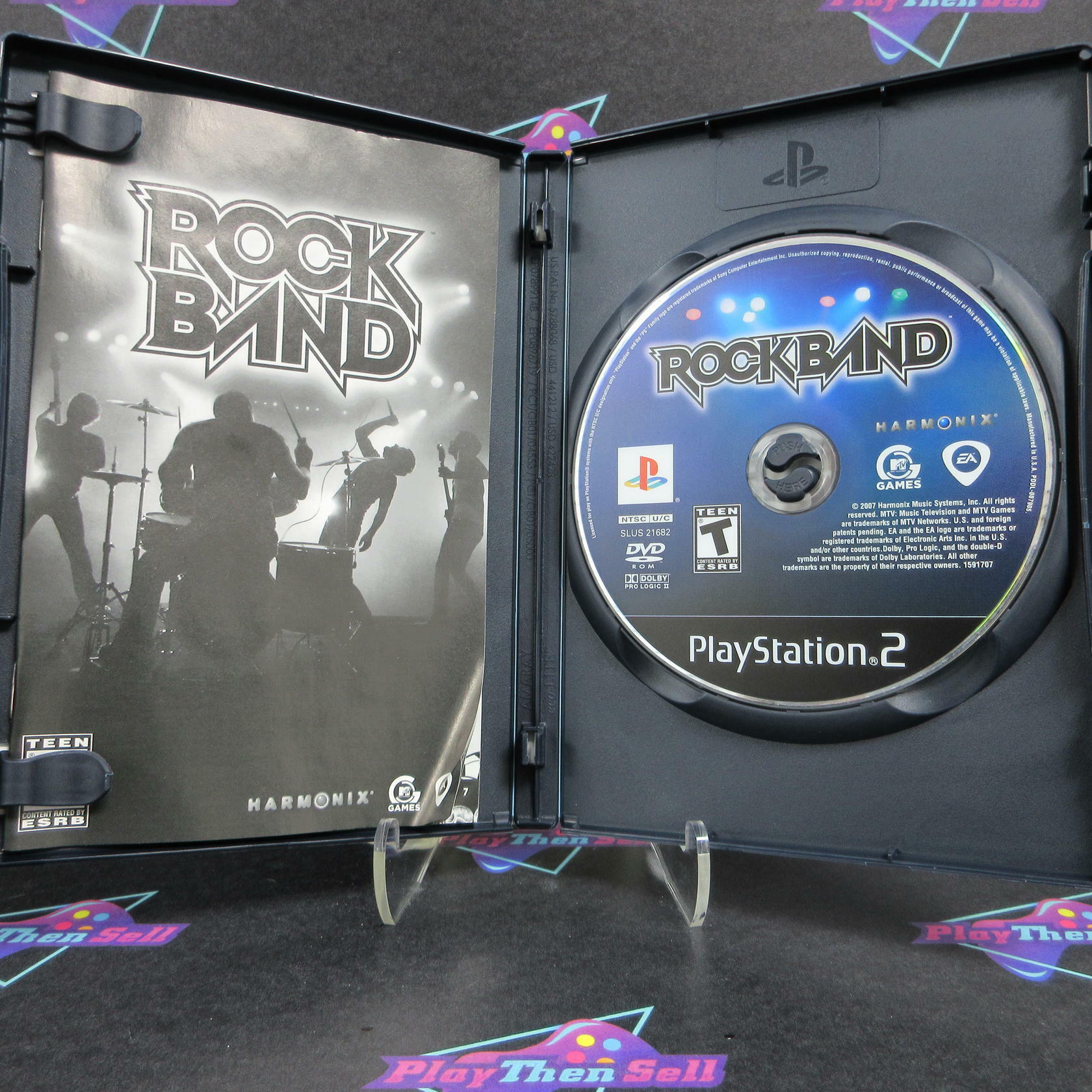 Rock Band PS2 PlayStation 2 Complete - Excellent
