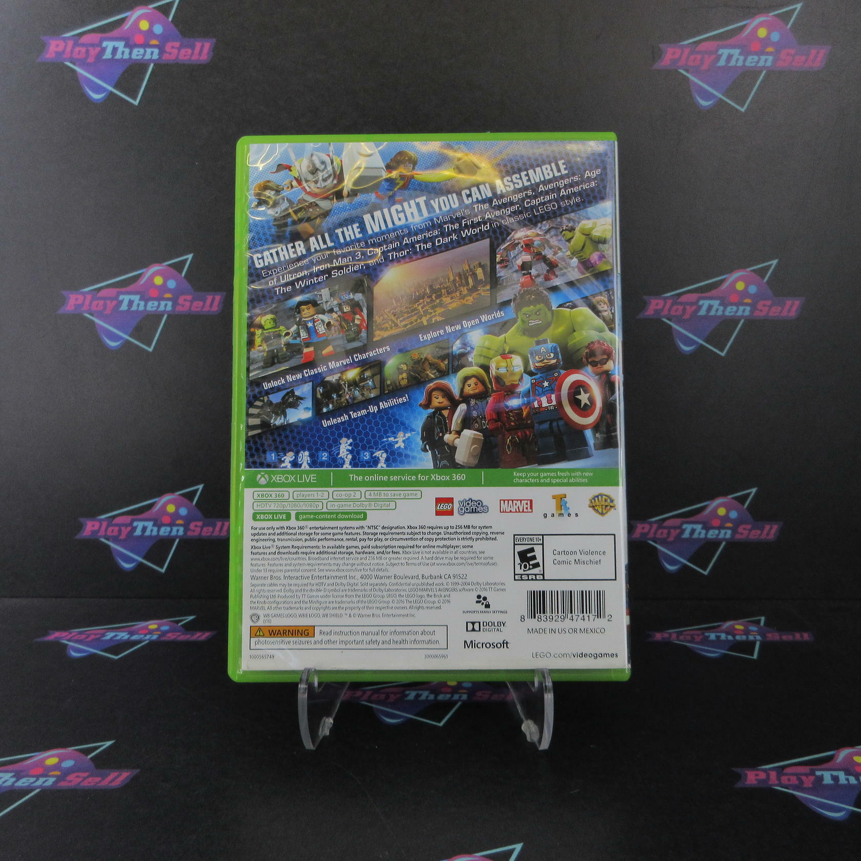 LEGO Marvel Avengers Xbox 360 Complete - Excellent