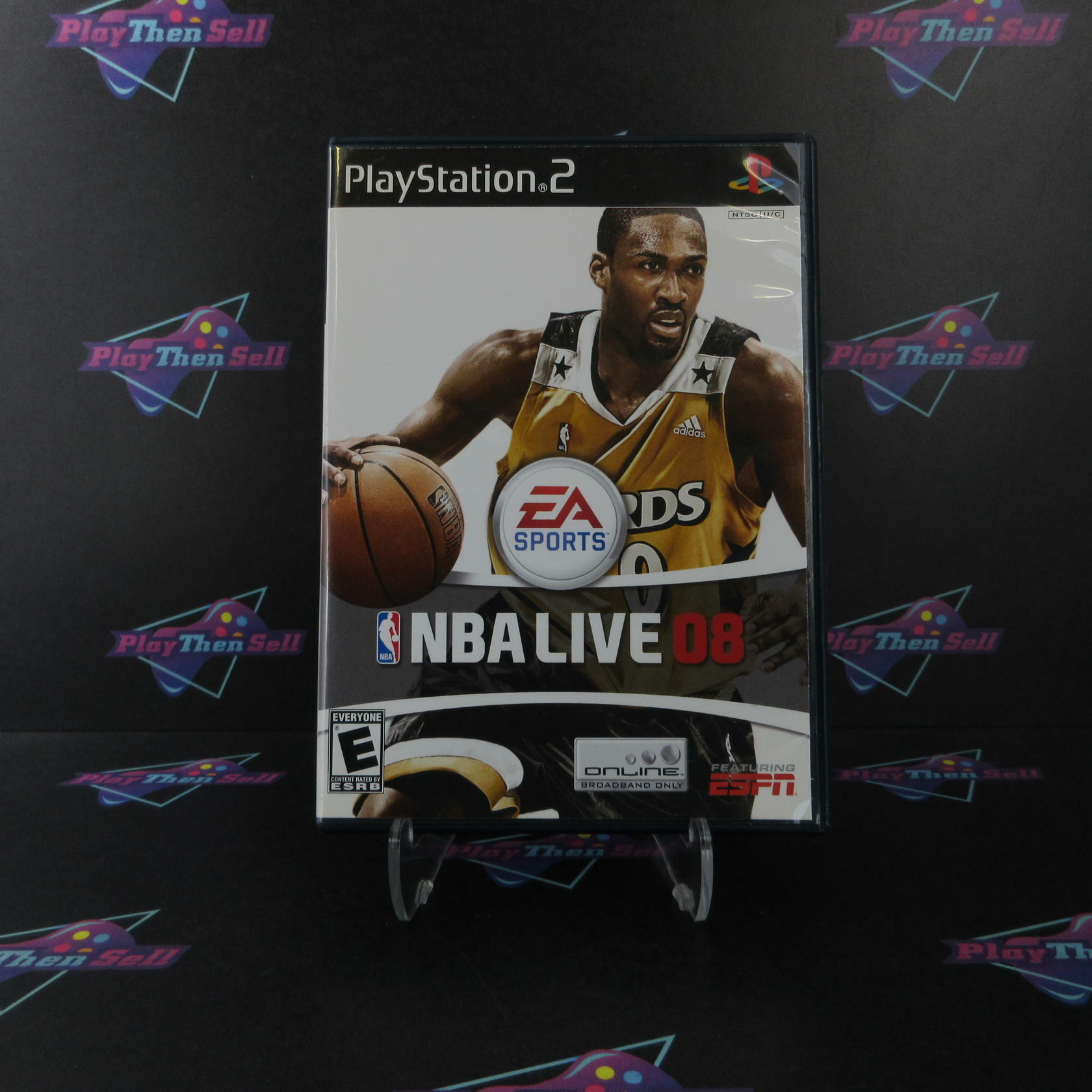 NBA Live 08 PS2 PlayStation 2 Complete - Excellent