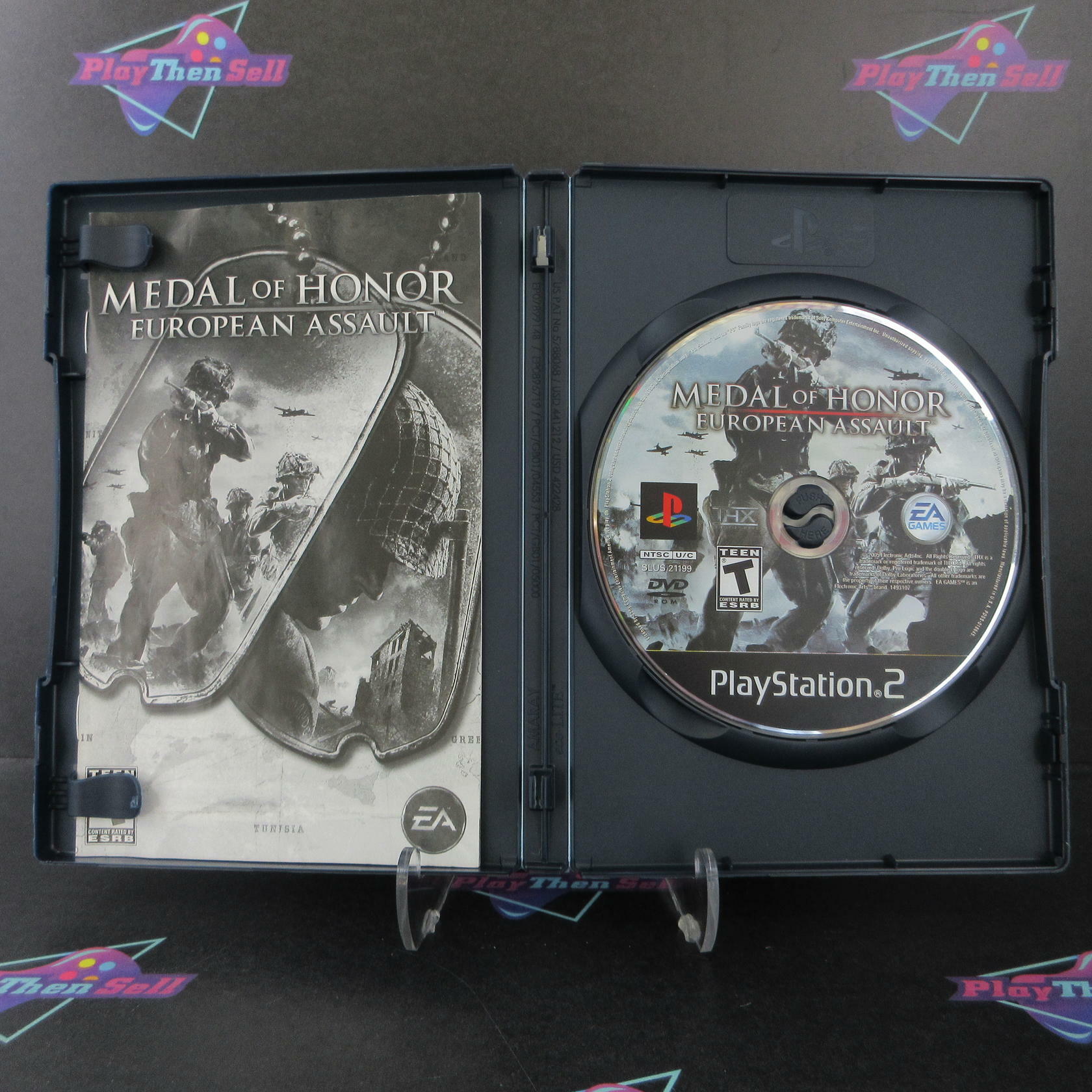 Medal of Honor European Assault PS2 PlayStation 2 Compelte - Excellent
